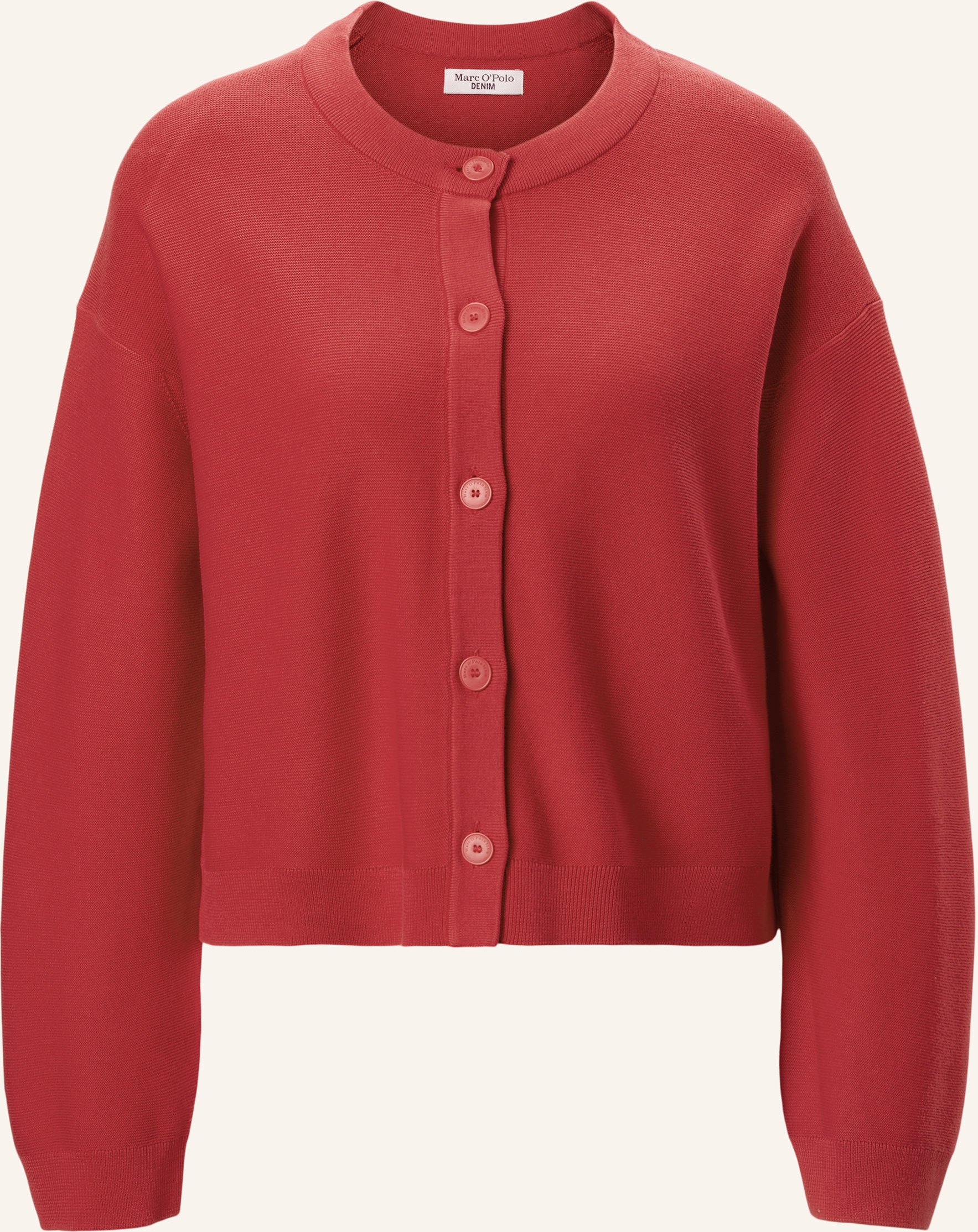 Marc O'polo Denim Cardigan rot
