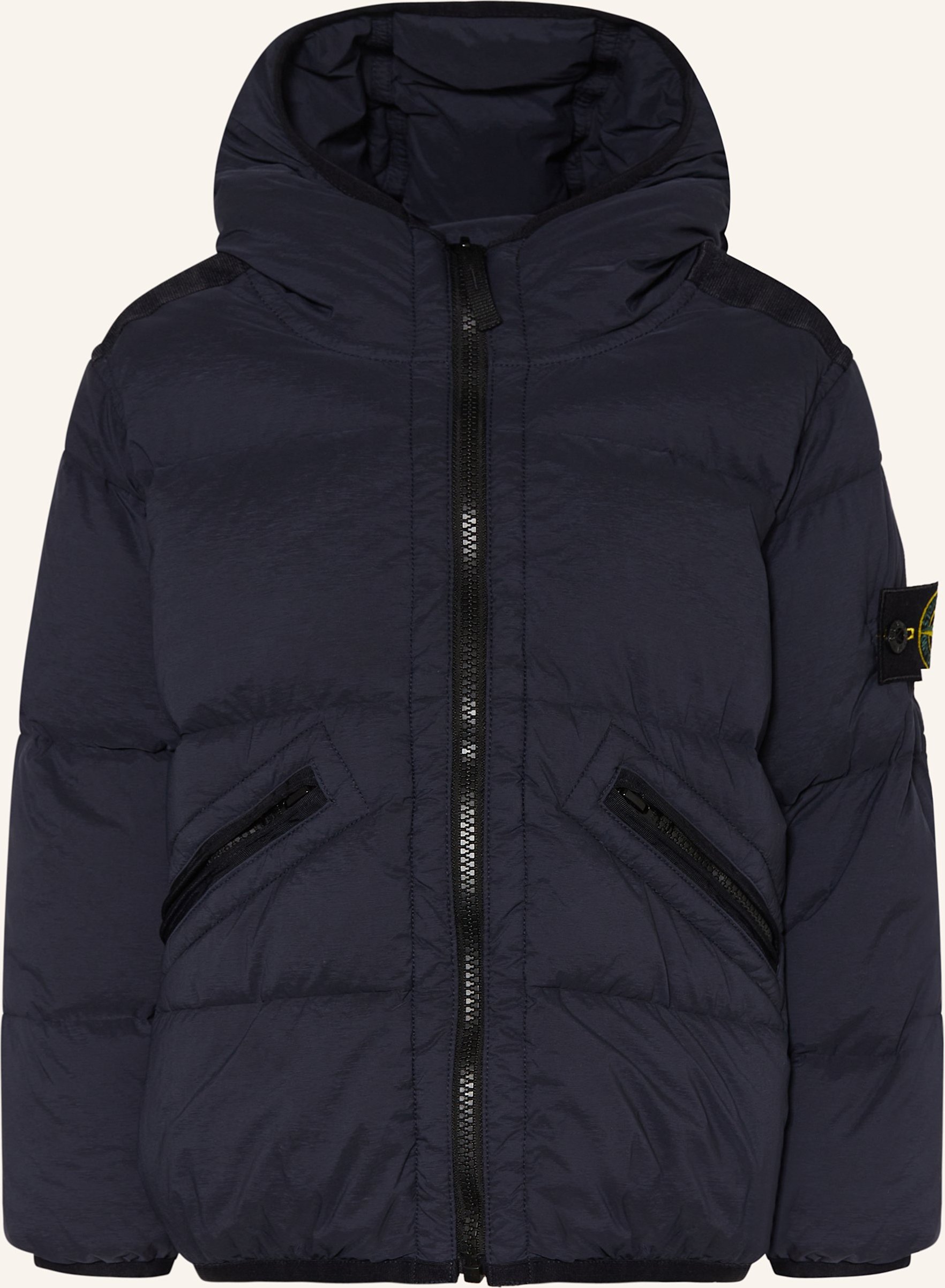 Stone Island Junior Daunenjacke blau
