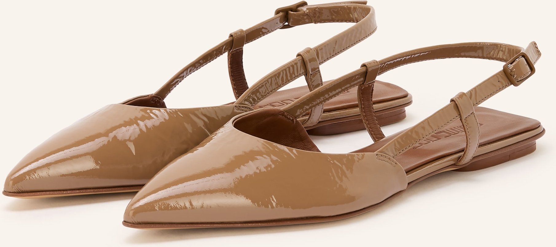 Pomme D'or Slingballerinas Anya braun