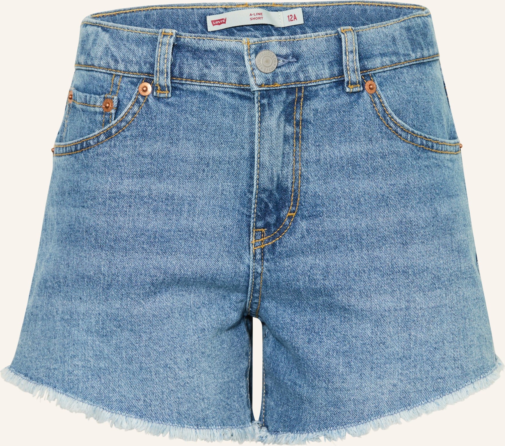 Levi's® Jeansshorts blau