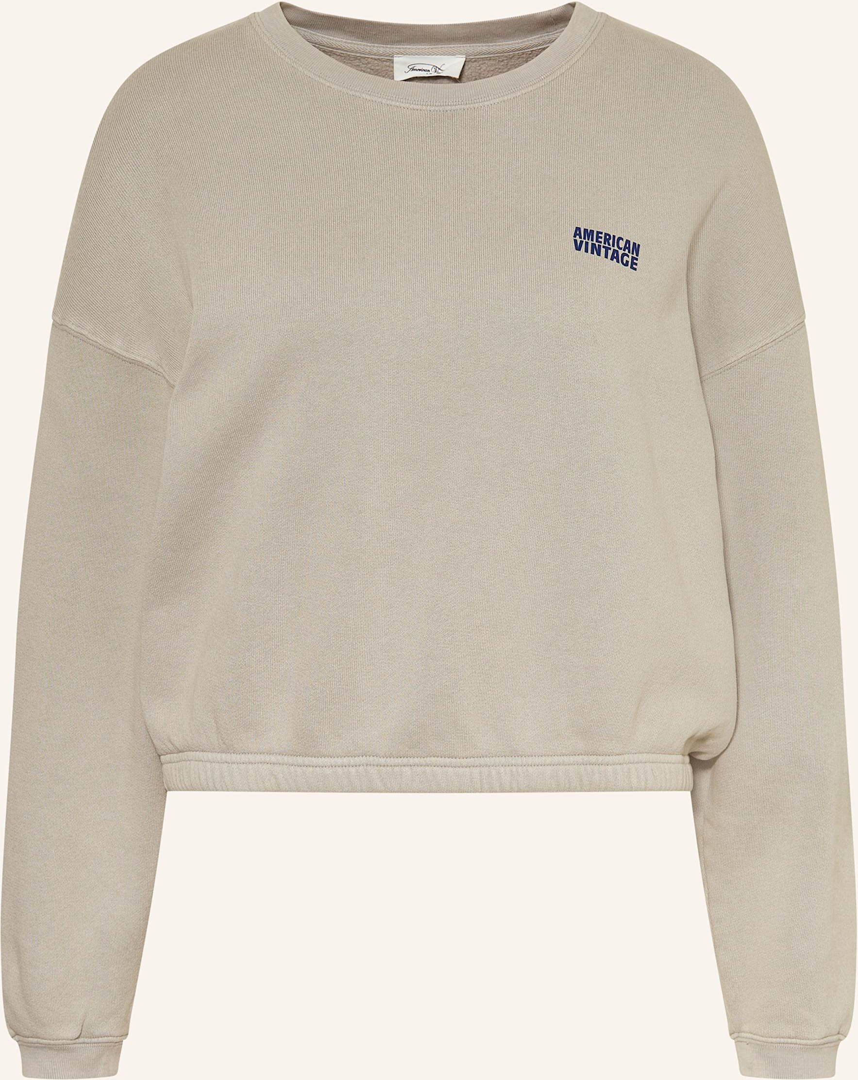 American Vintage Sweatshirt Izubird grau