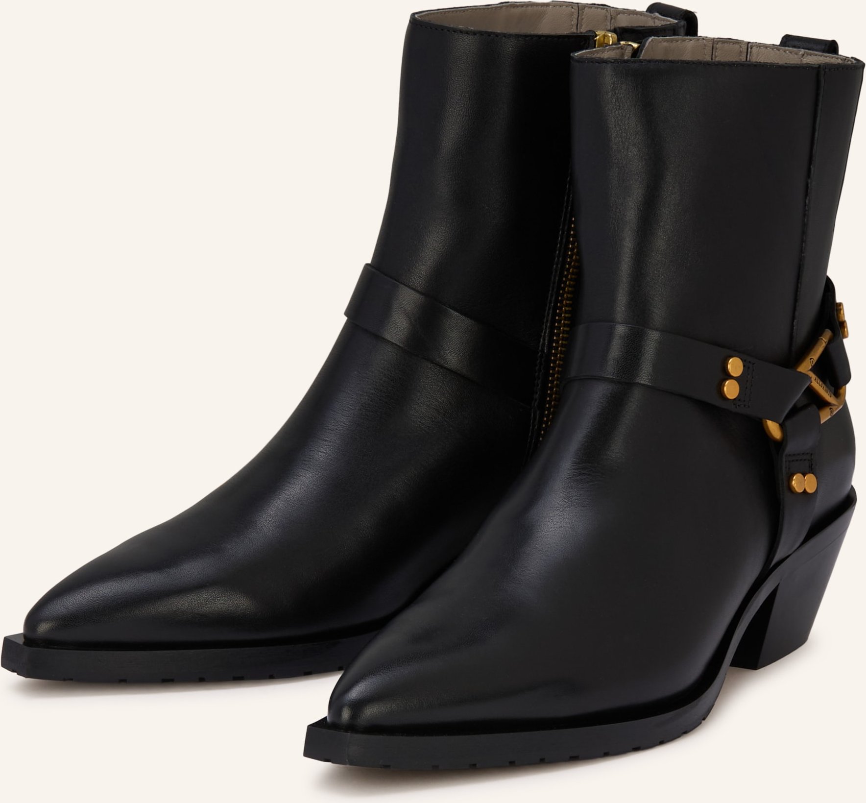 Allsaints Stiefeletten Fox schwarz