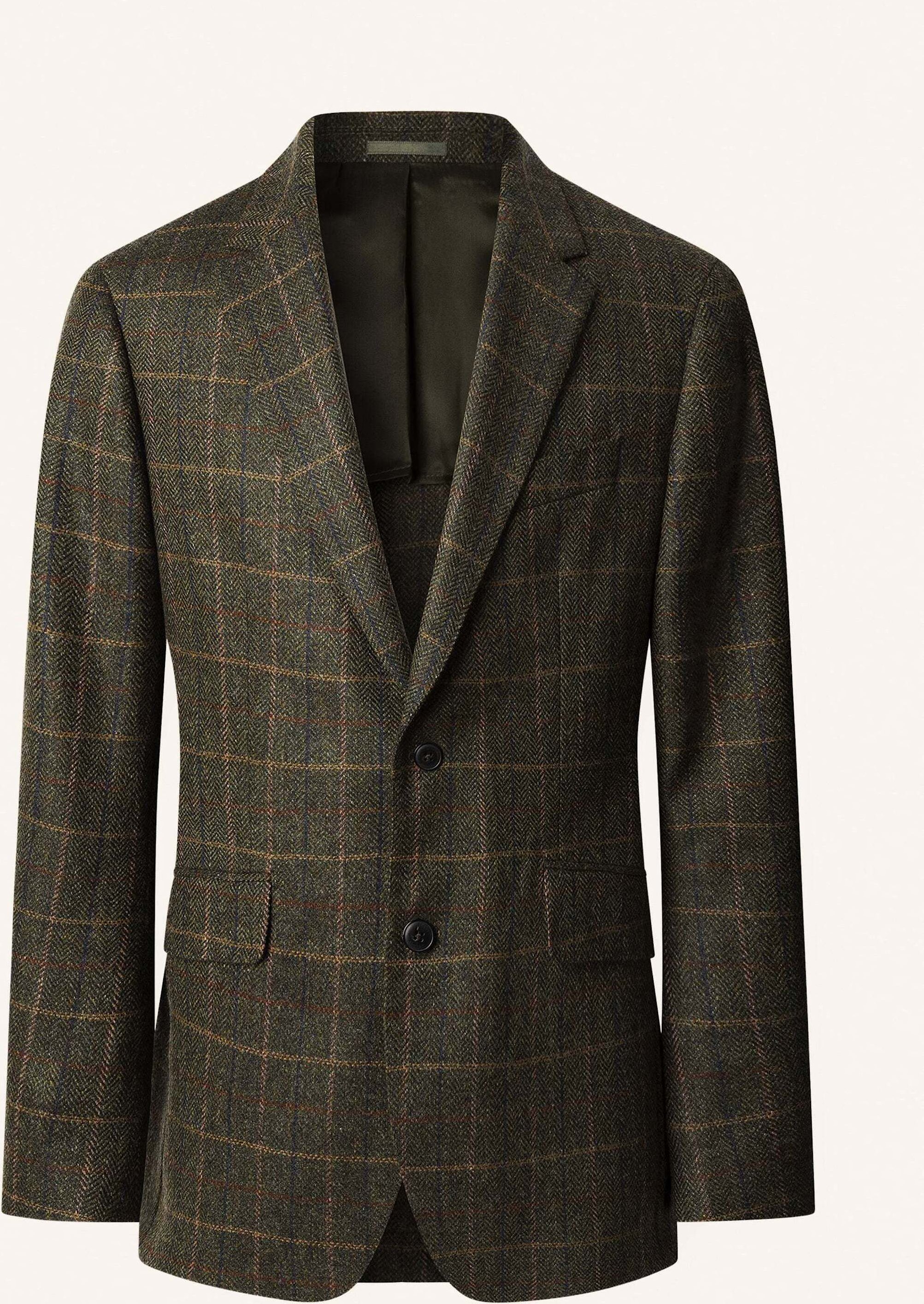 Hackett London Blazer Green Tattersal Ep gruen