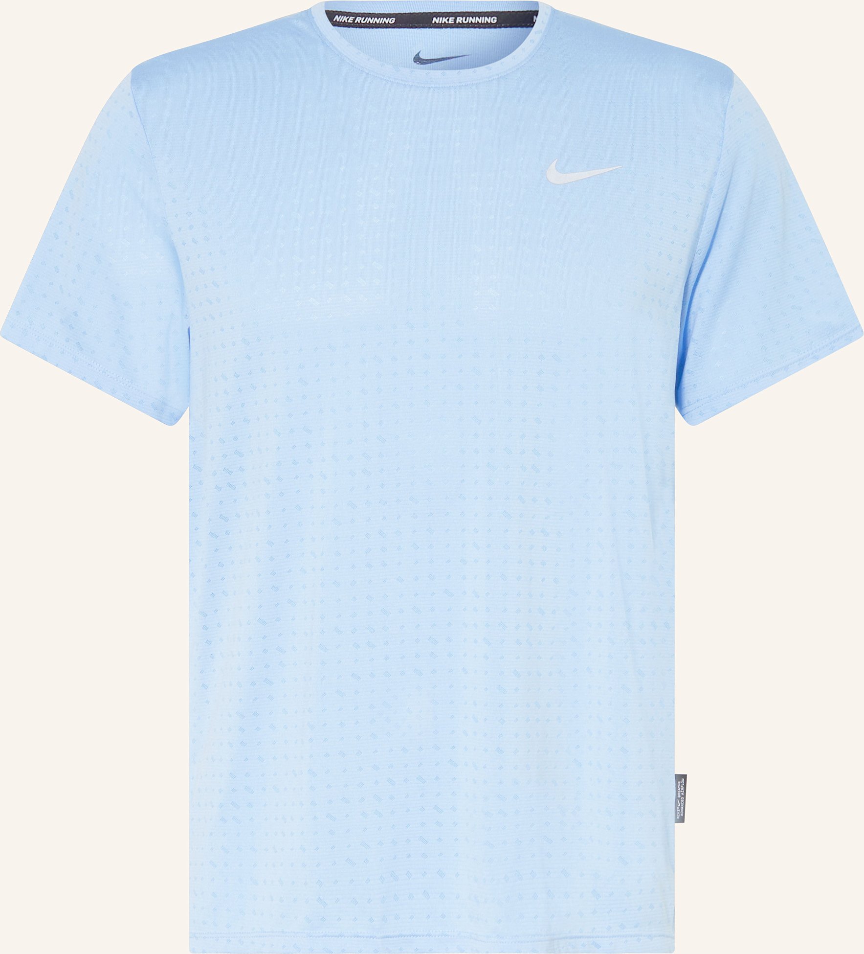 Nike Laufshirt Breathe Miler blau