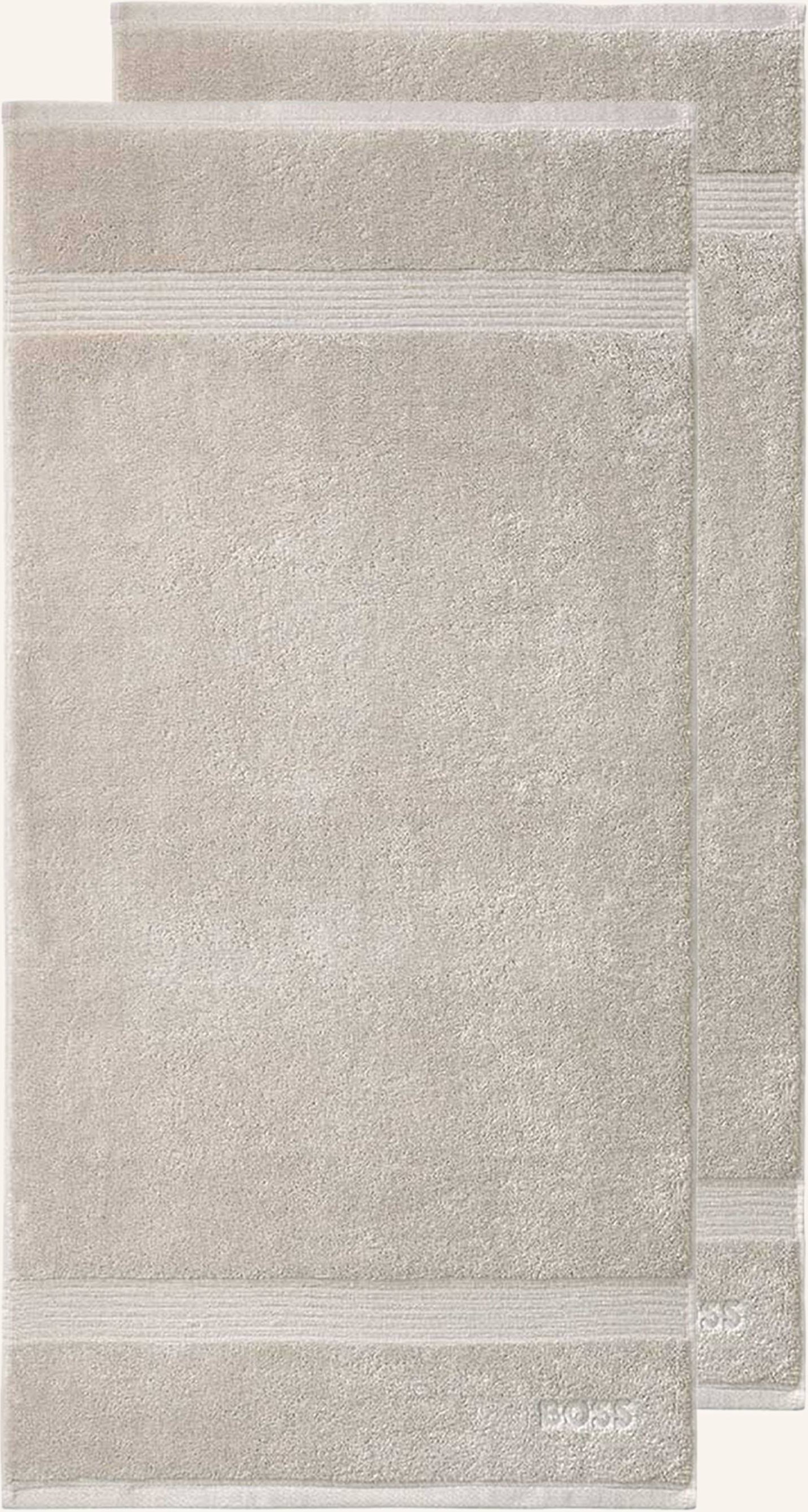 Boss Handtuch 2er Set Loft grau