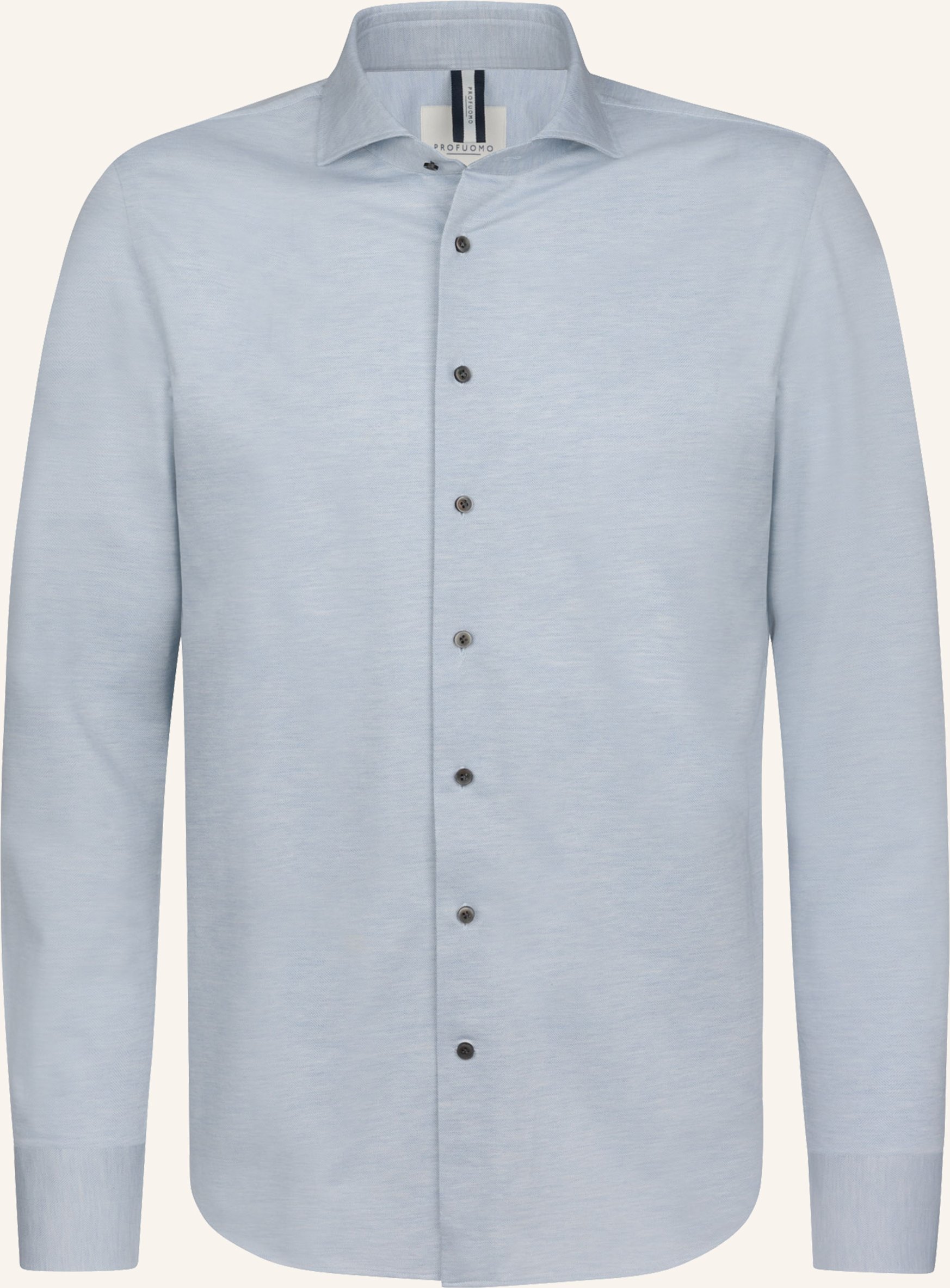 Profuomo Herren Hemd blau