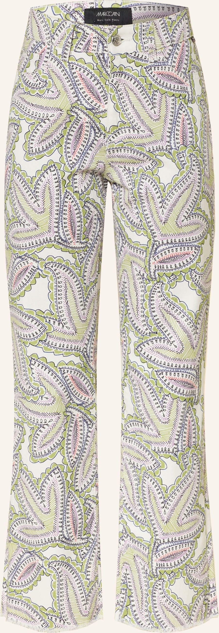 Marc Cain Cropped Jeans Forli weiss