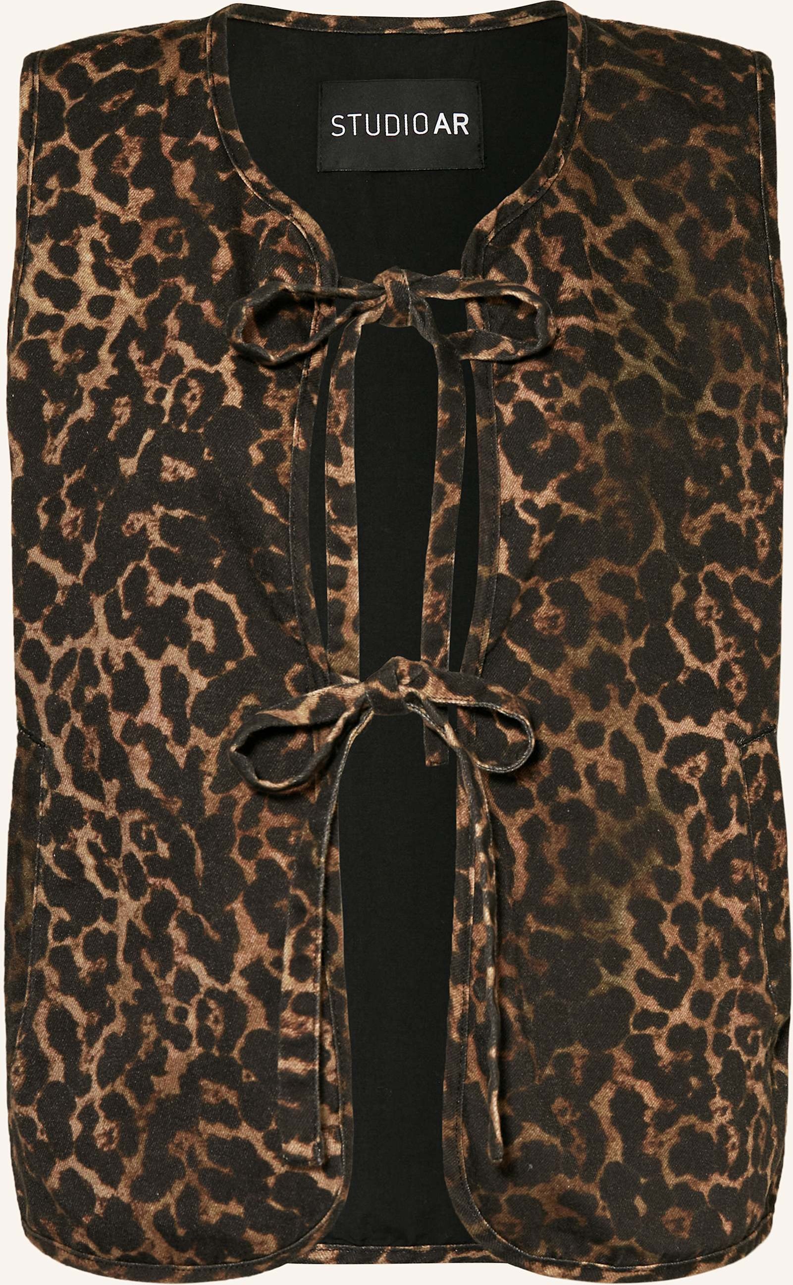 Studio Ar Jeansweste Eleni beige