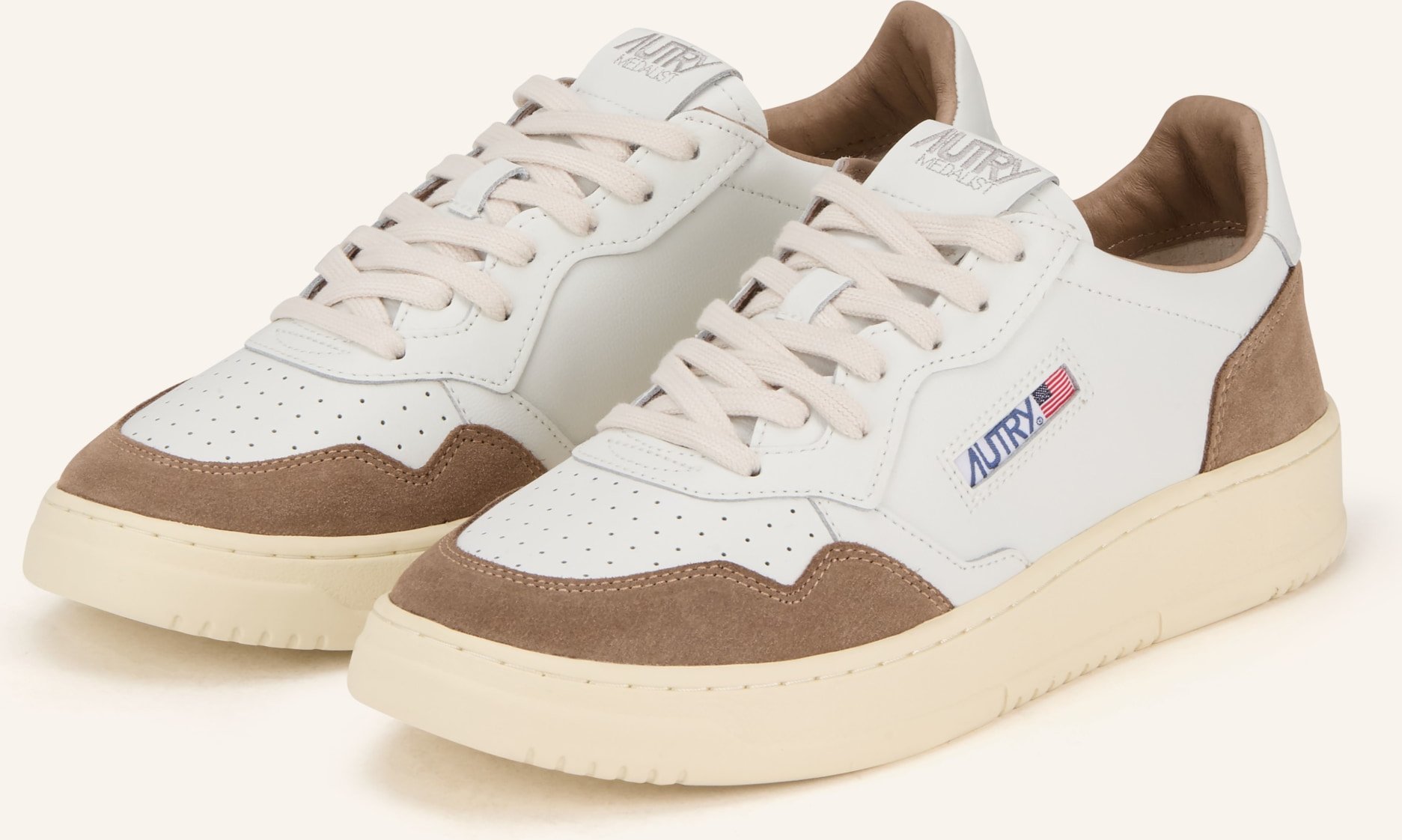 Autry Sneaker Medalist Low Ft weiss