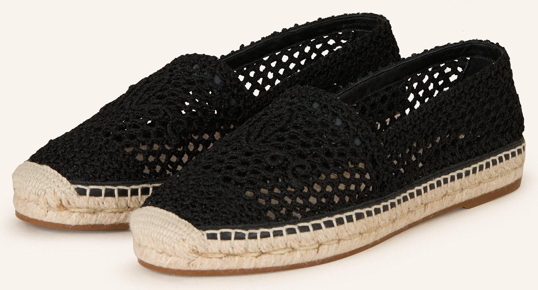Chloé Espadrilles Isla schwarz