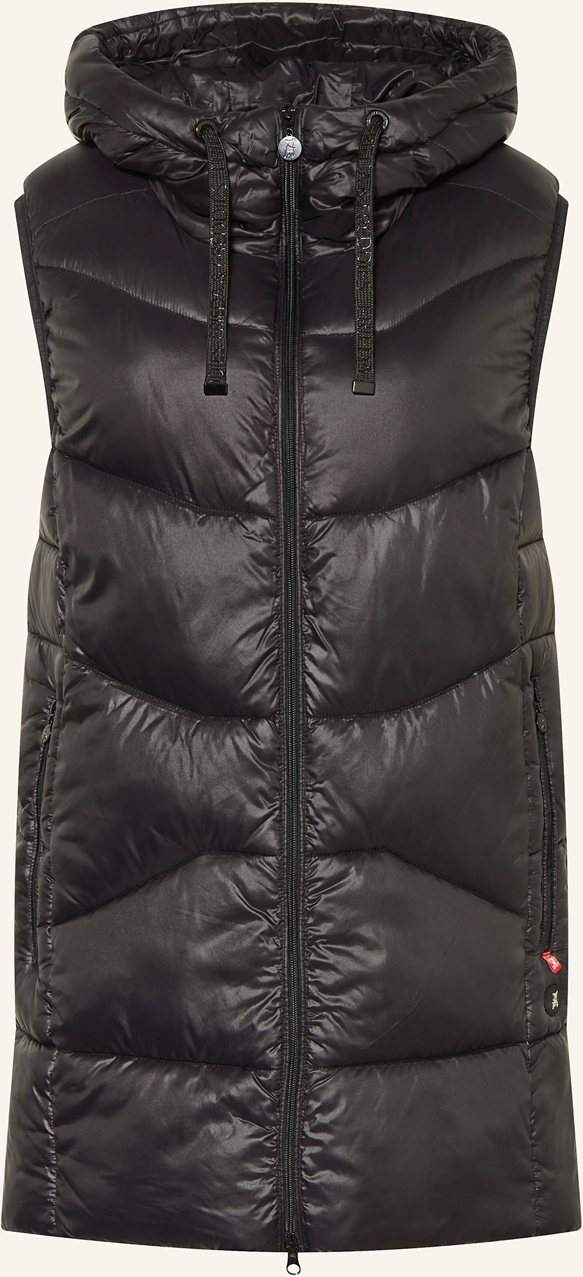 Frieda & Freddies Steppweste Little Twister schwarz