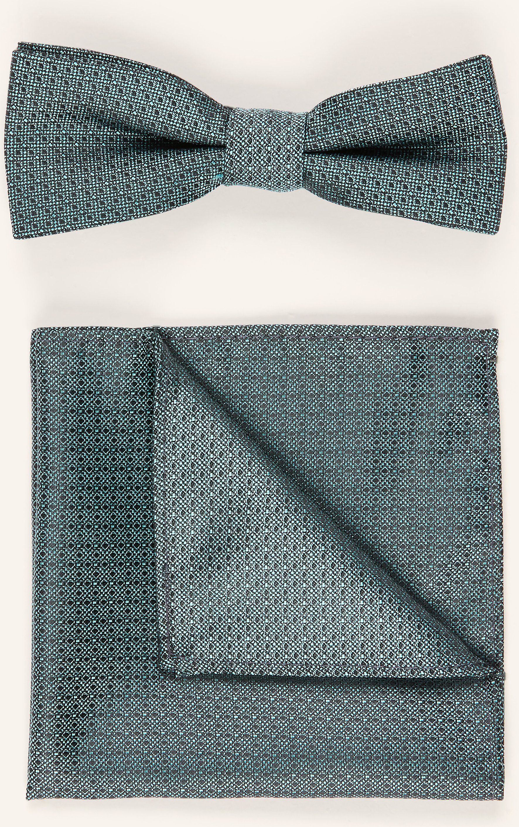 G.O.L. Finest Collection Set: Fliege Und Einstecktuch gruen