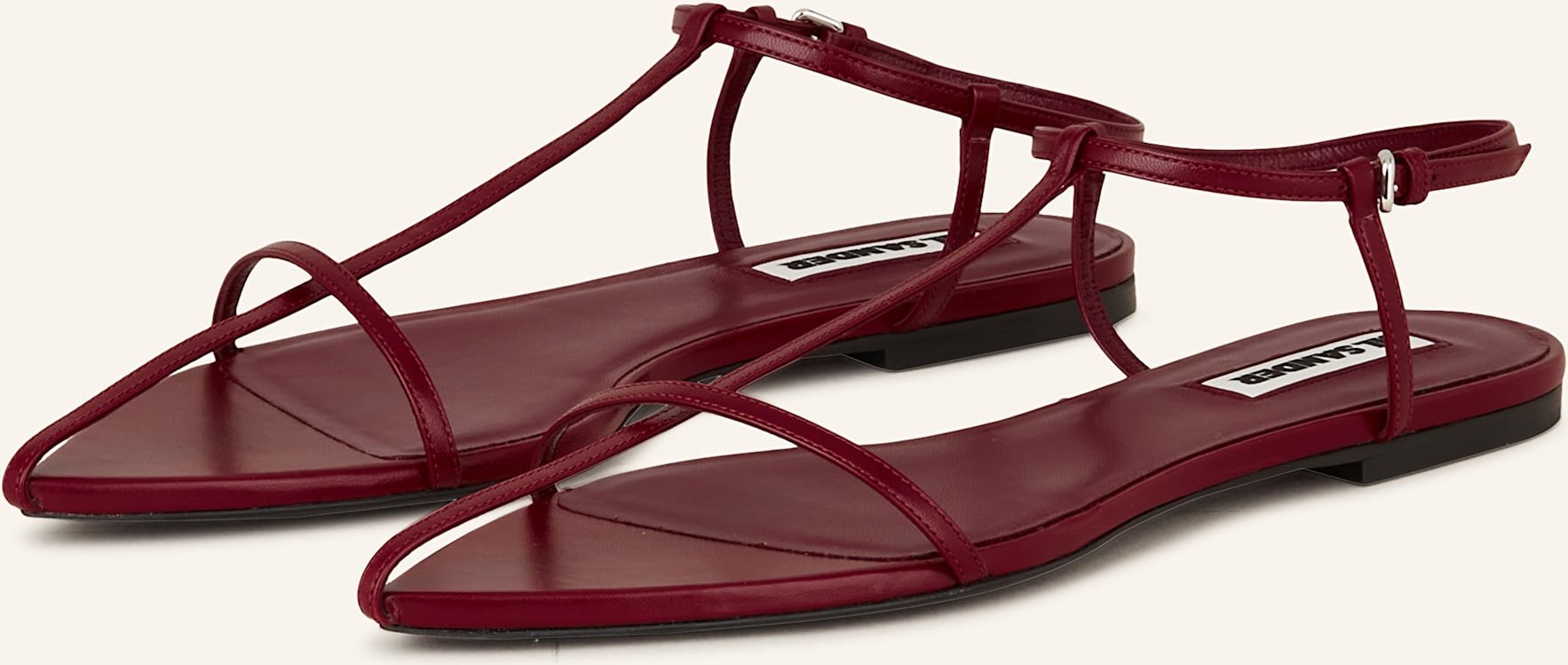 Thumbnail - Jil Sander Sandalen rot