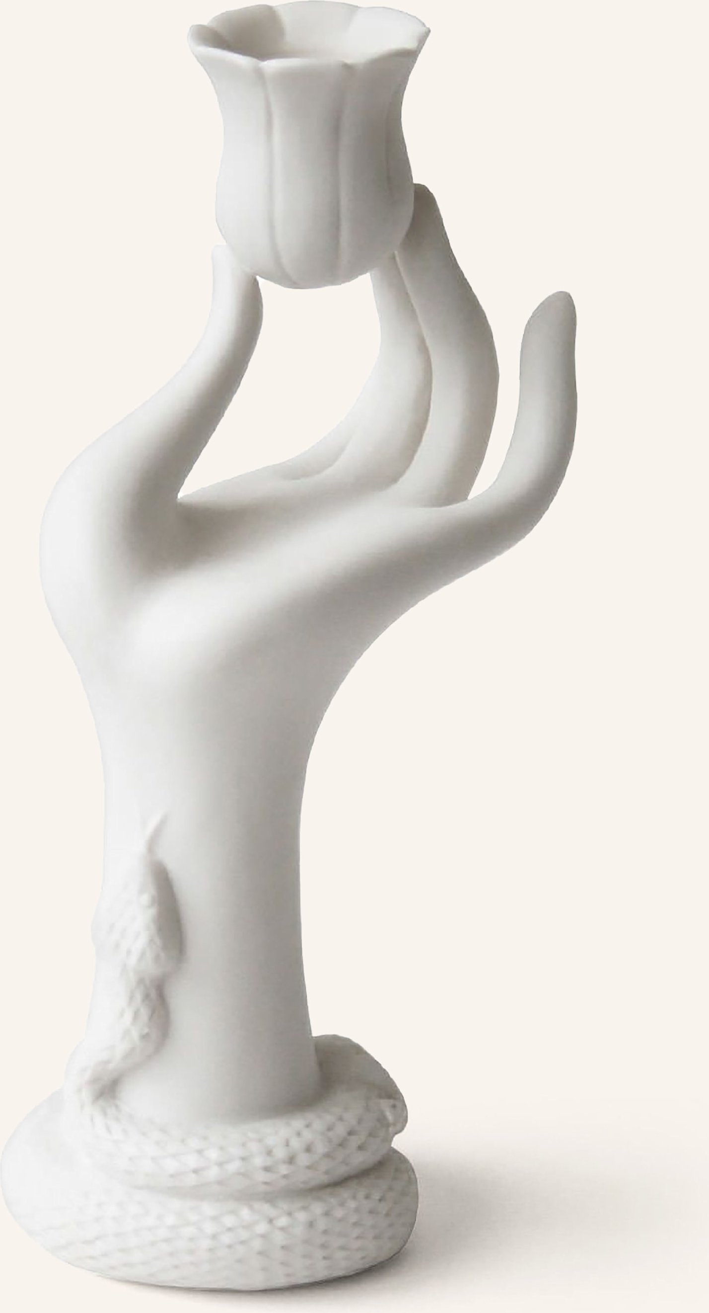 Jonathan Adler Kerzenhalter Eve weiss