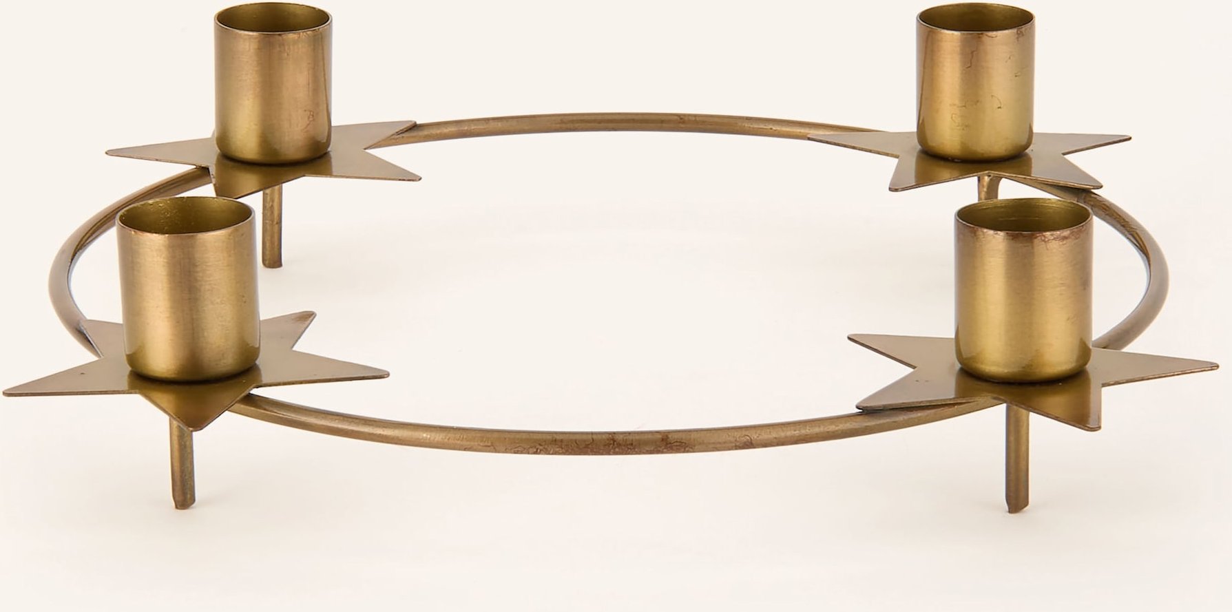 House Doctor Kerzenhalter Hdstage gold