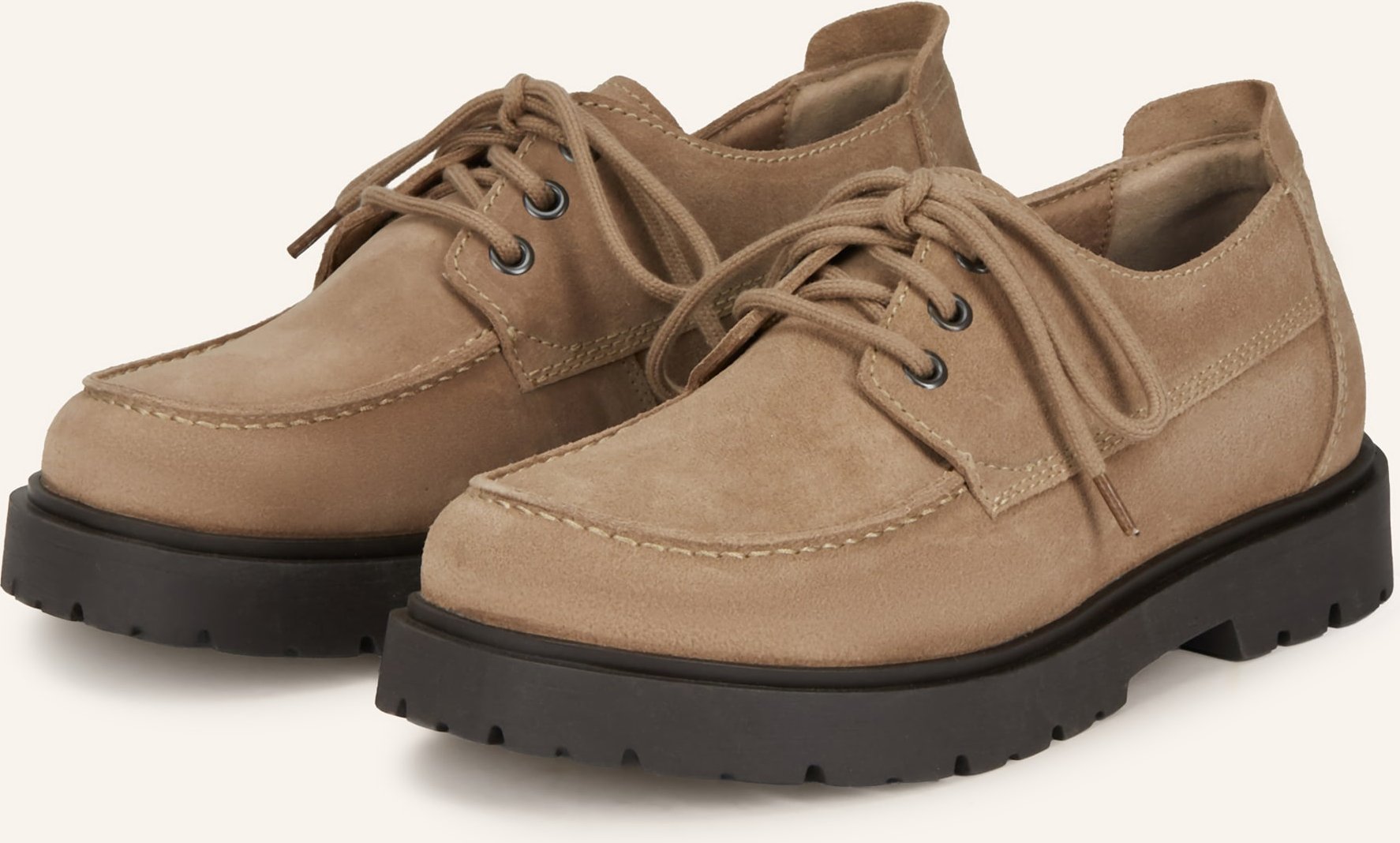 Birkenstock Desert Boots Highwood Moc Lace beige