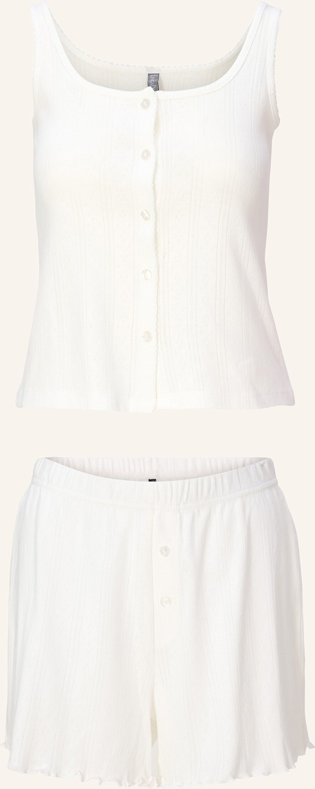 Lingadore Pyjama Set weiss