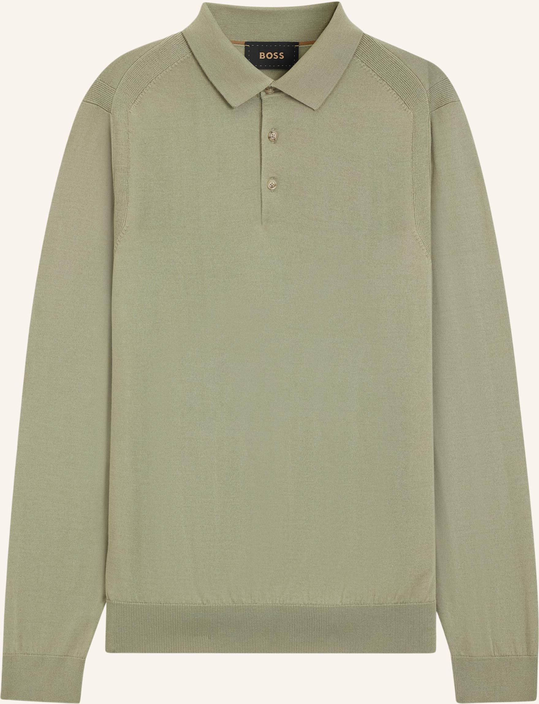 Boss Pullover L-Ovio Regular Fit gruen