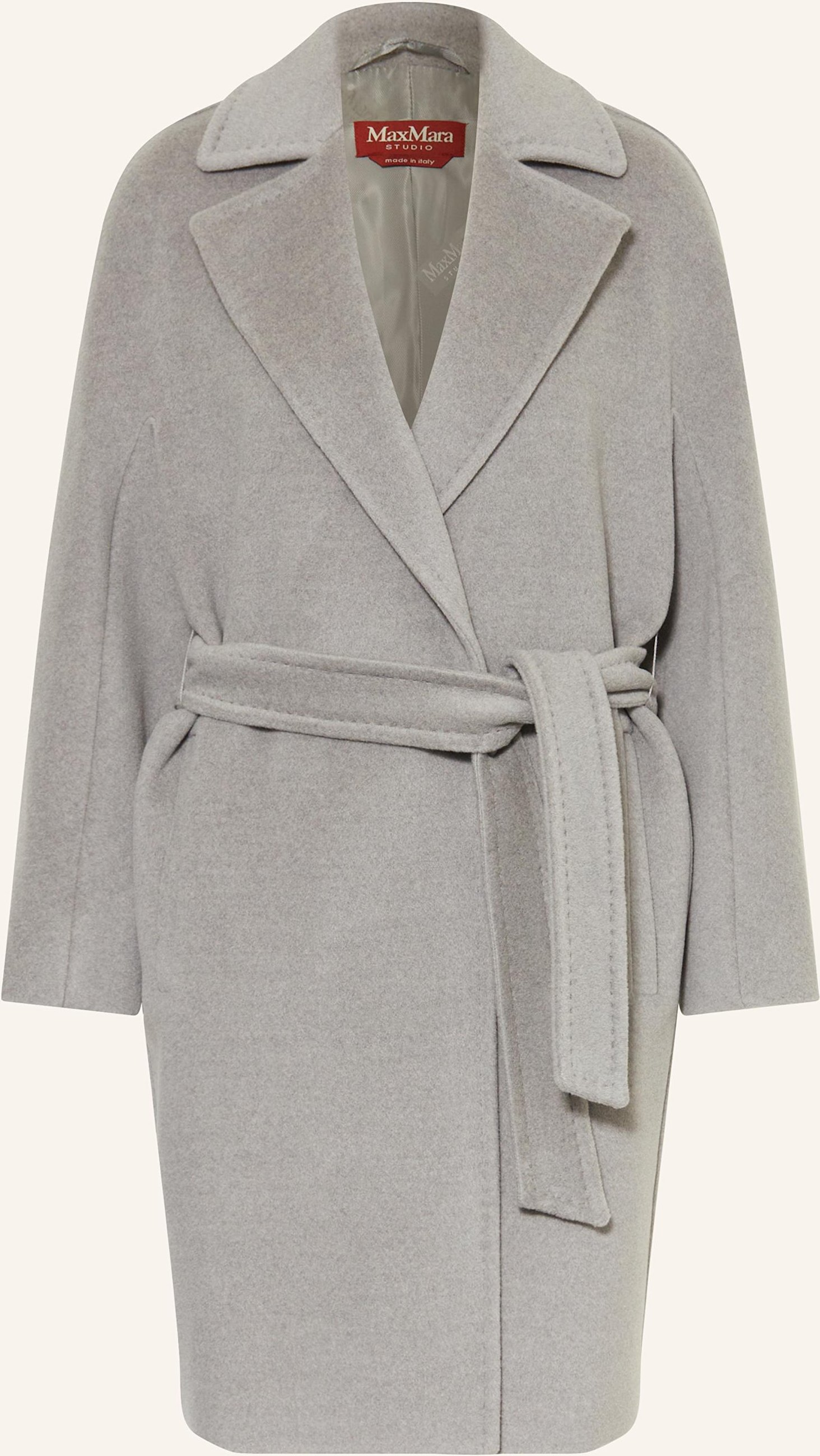 Max Mara Studio Wollmantel Scire grau