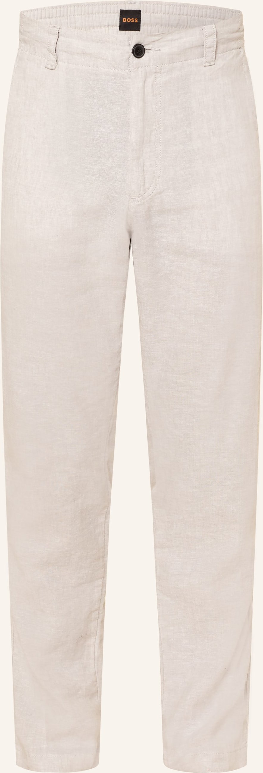 Boss Leinenchino Sanderson Regular Fit beige