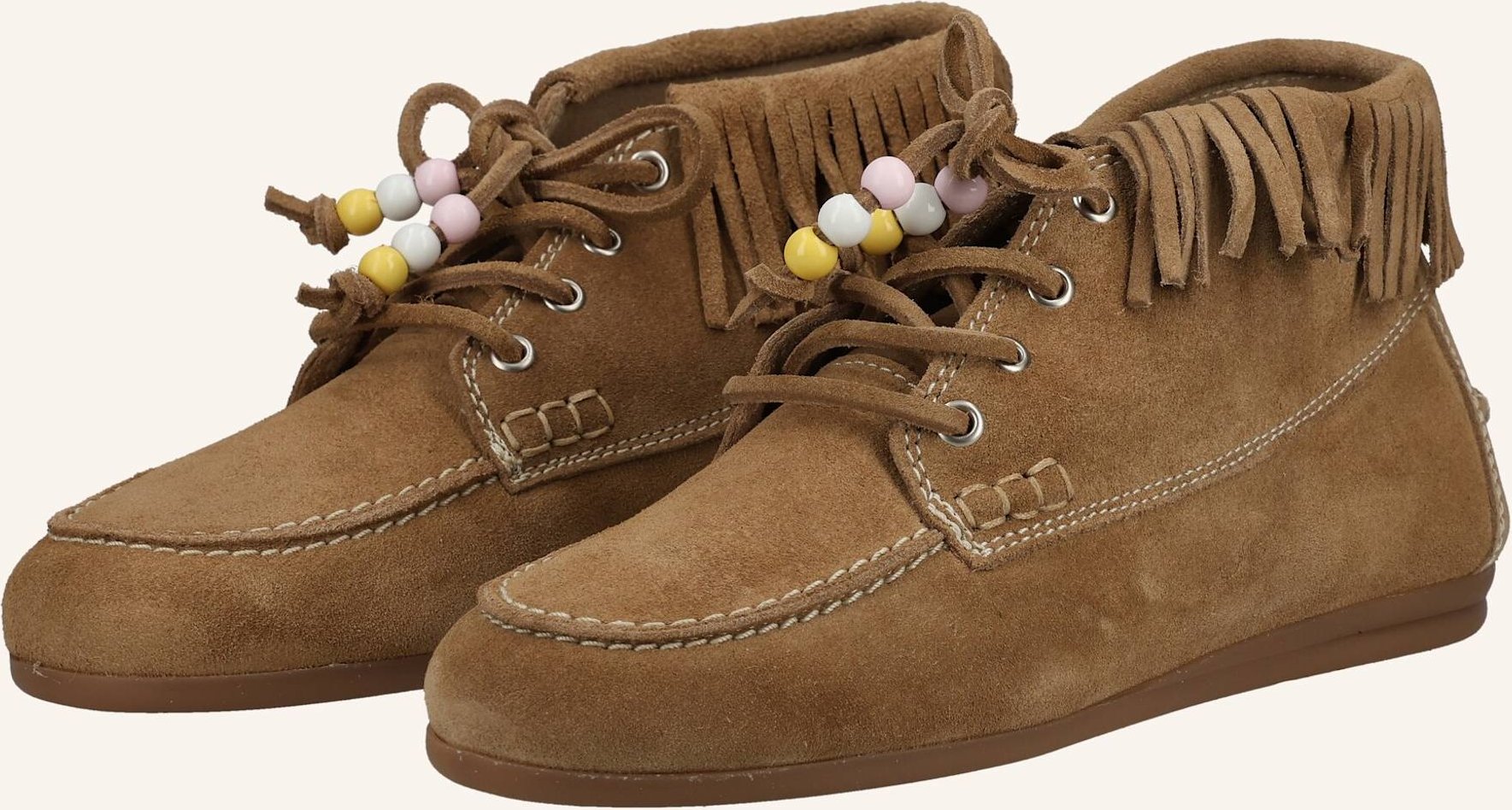 Pavement Stiefelette Marin Boots Fringle braun