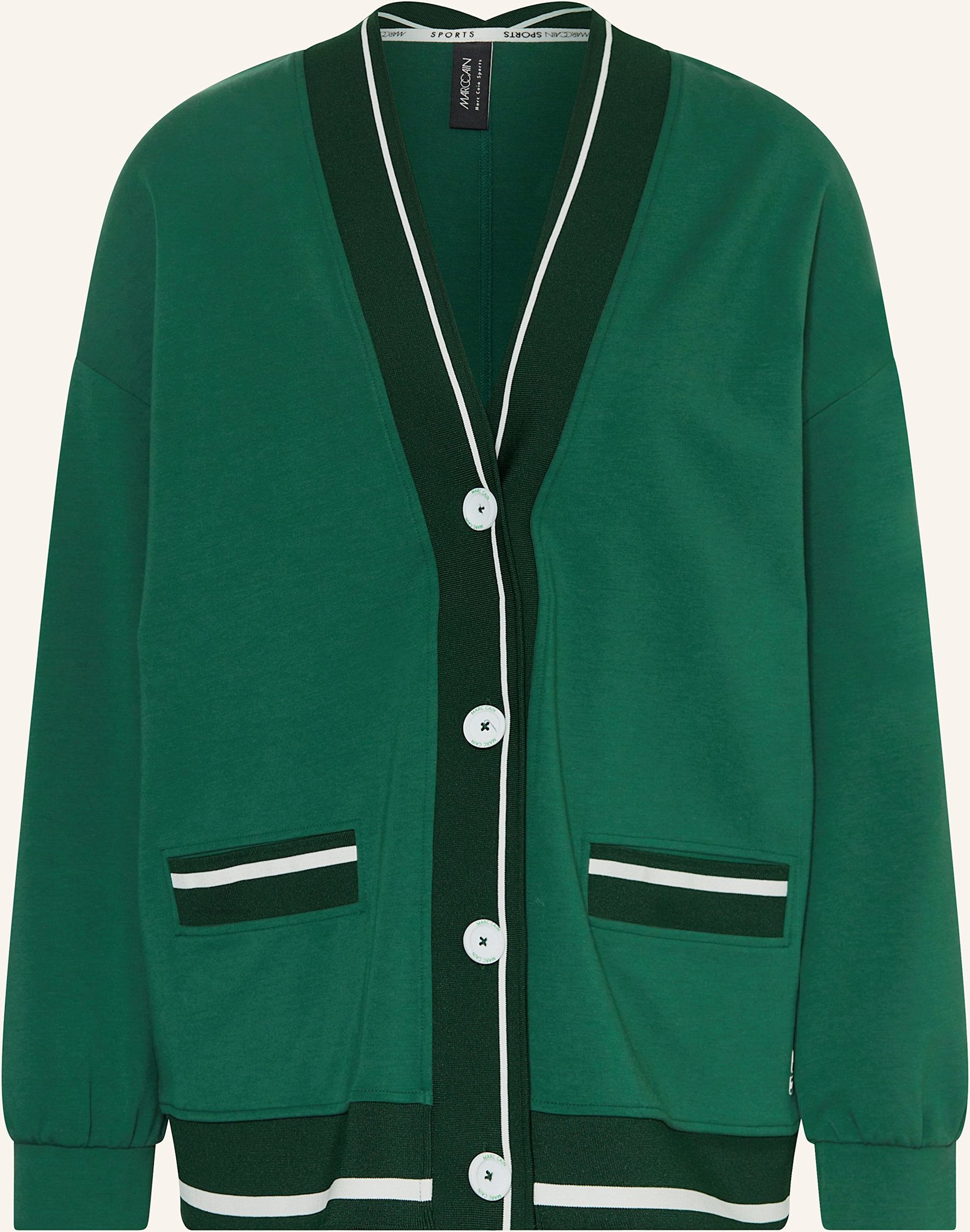 Marc Cain Sweatjacke gruen