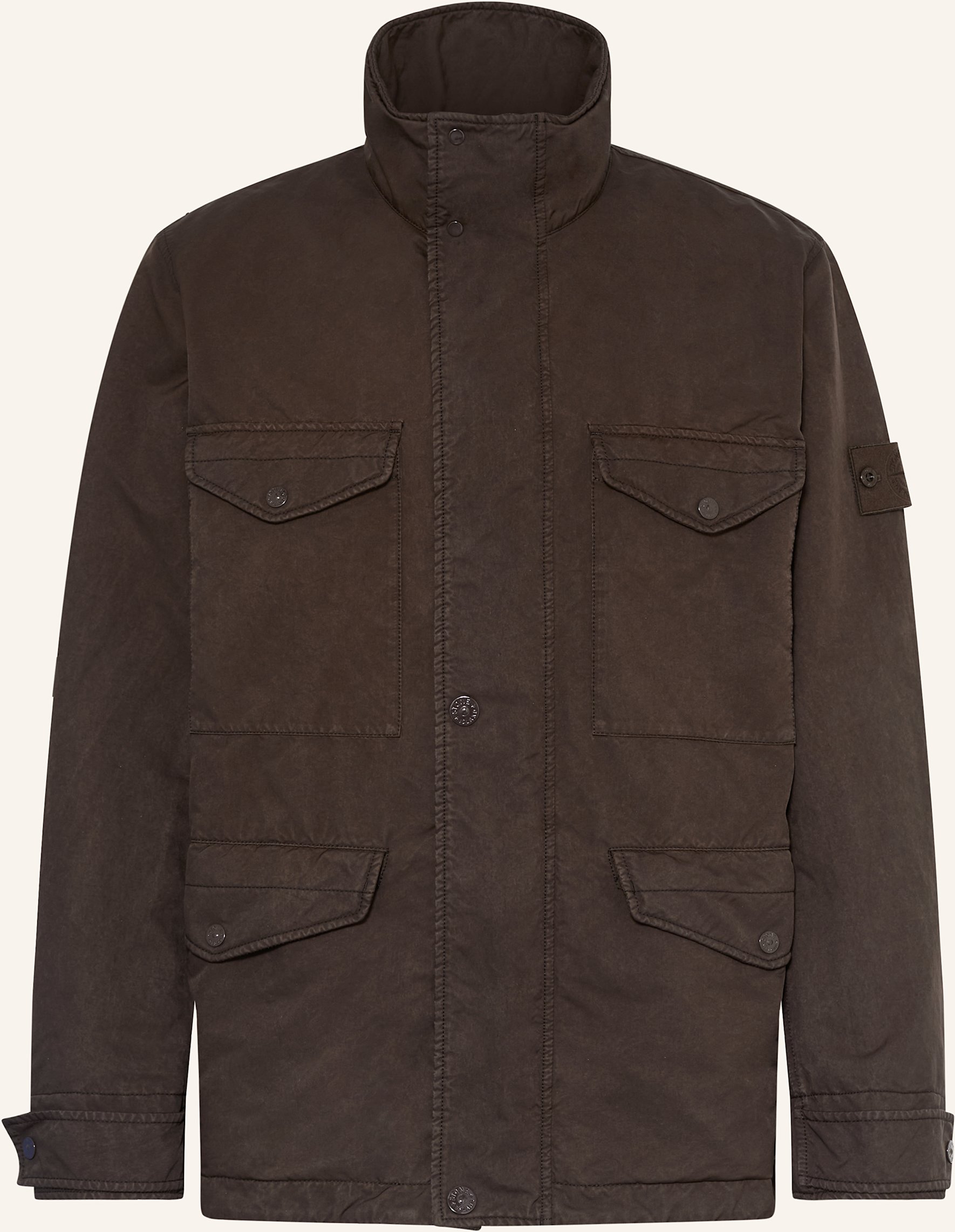 Thumbnail - Stone Island Fieldjacket Ghost braun