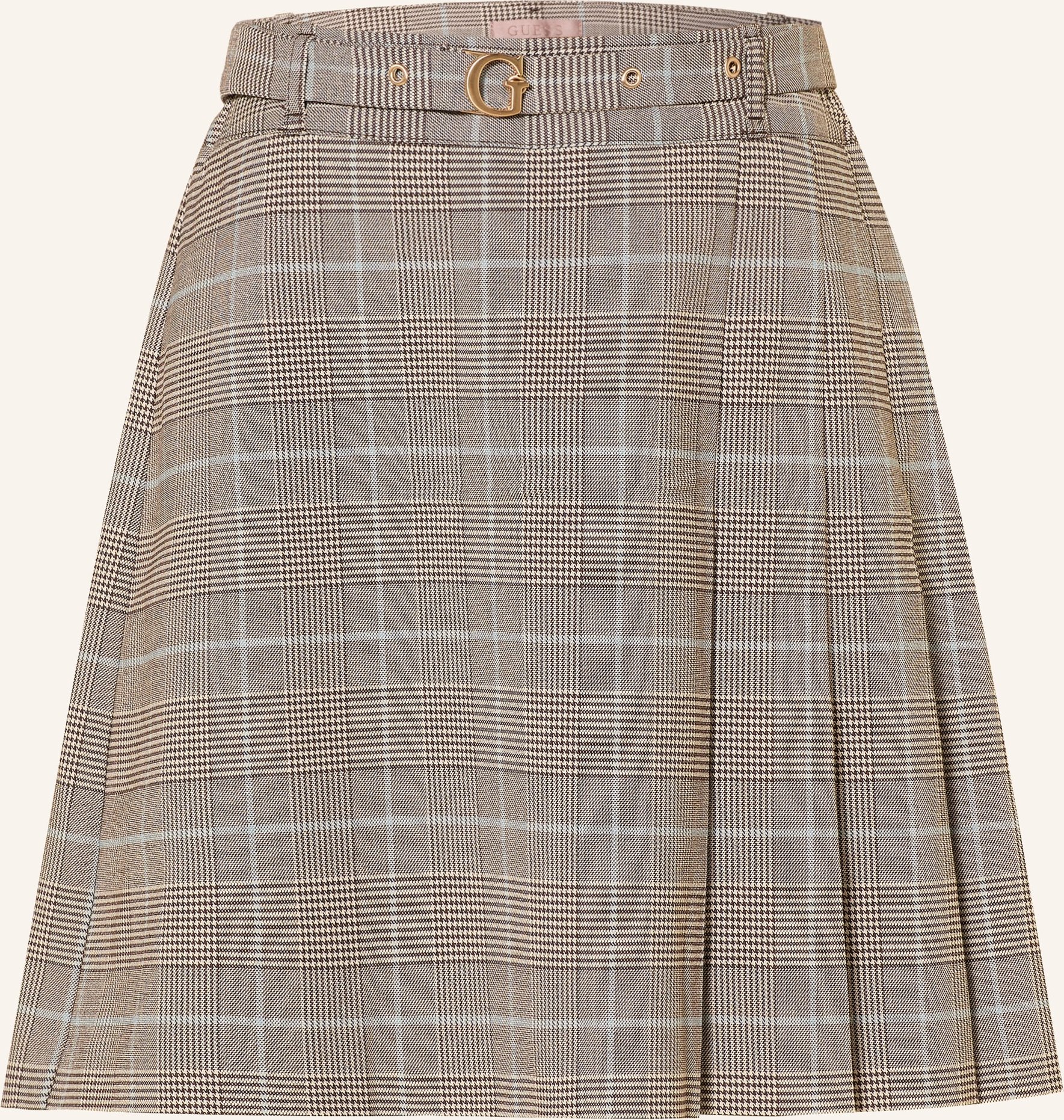 Guess Faltenrock Geraldine schwarz