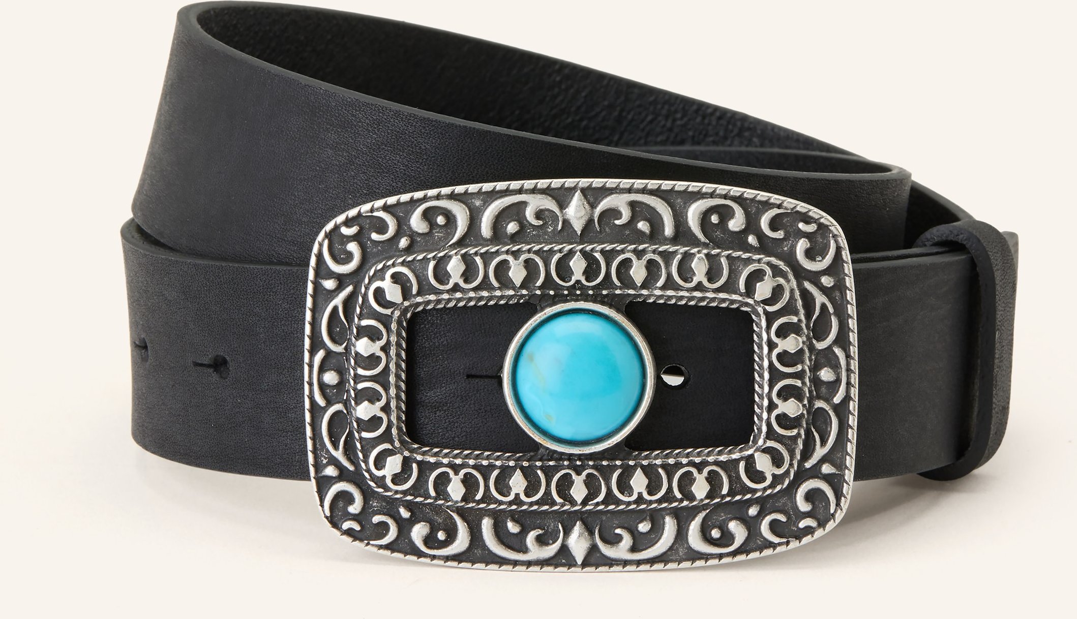 Ba&Sh Ledergürtel Boni schwarz