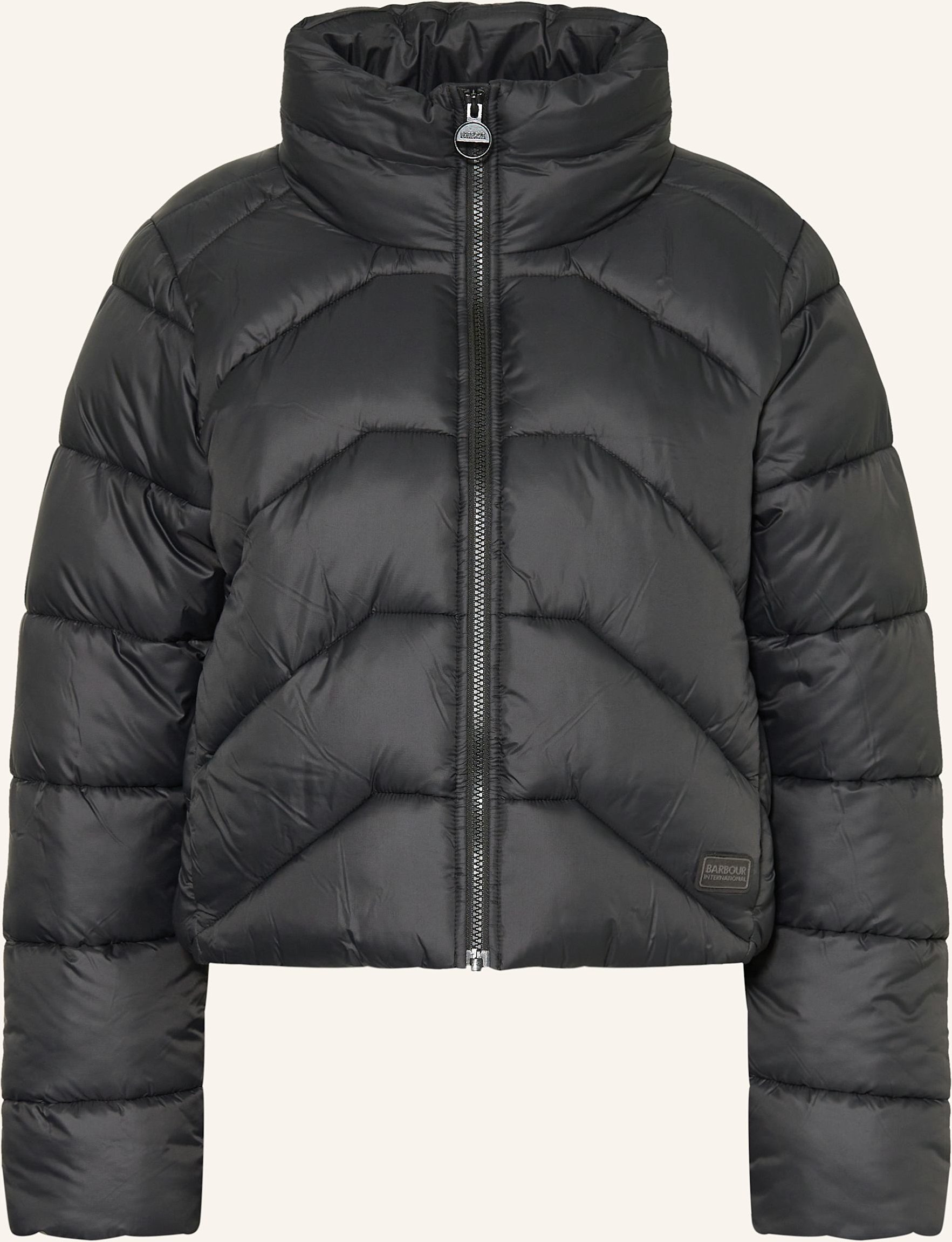 Barbour International Steppjacken Cali schwarz