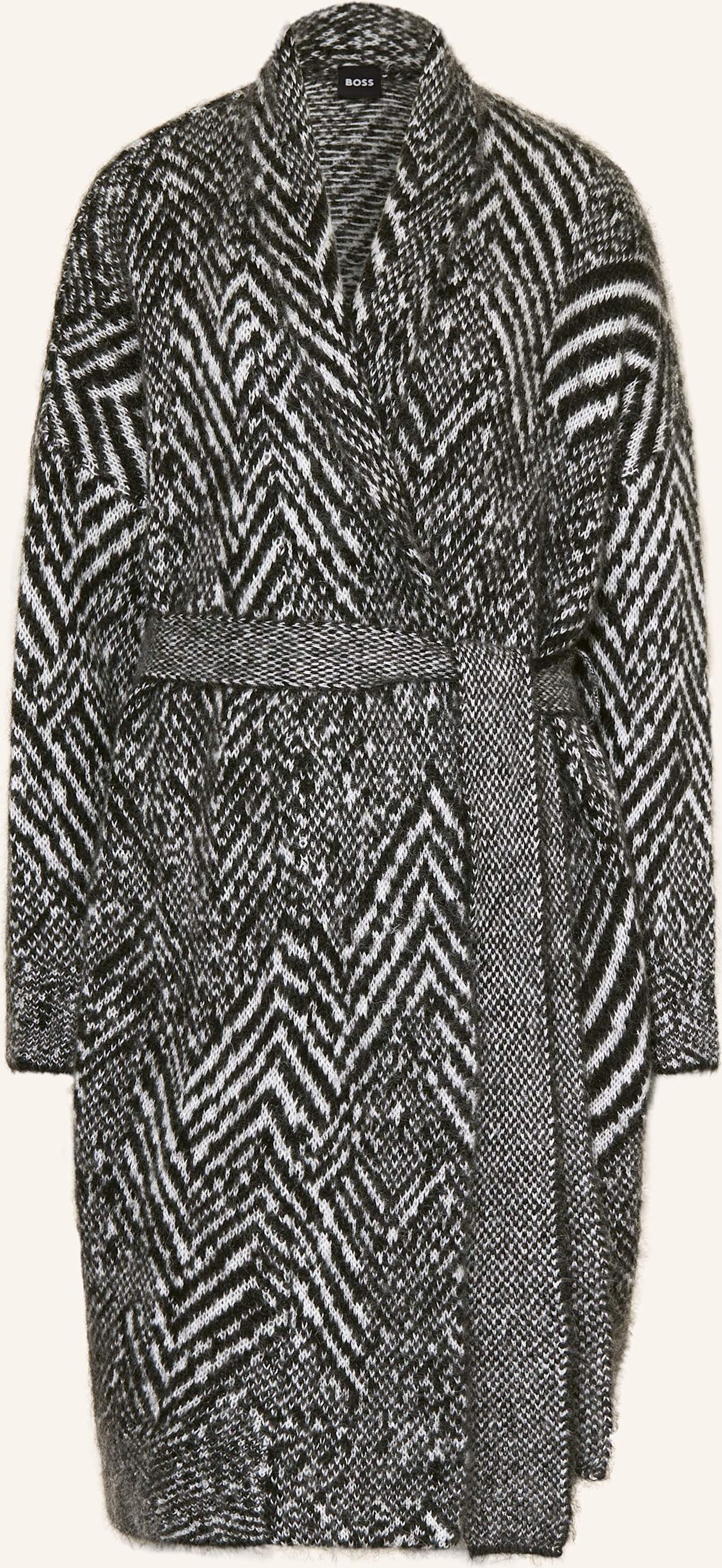 Thumbnail - Boss Strickhülle Fabrinta Mit Mohair schwarz