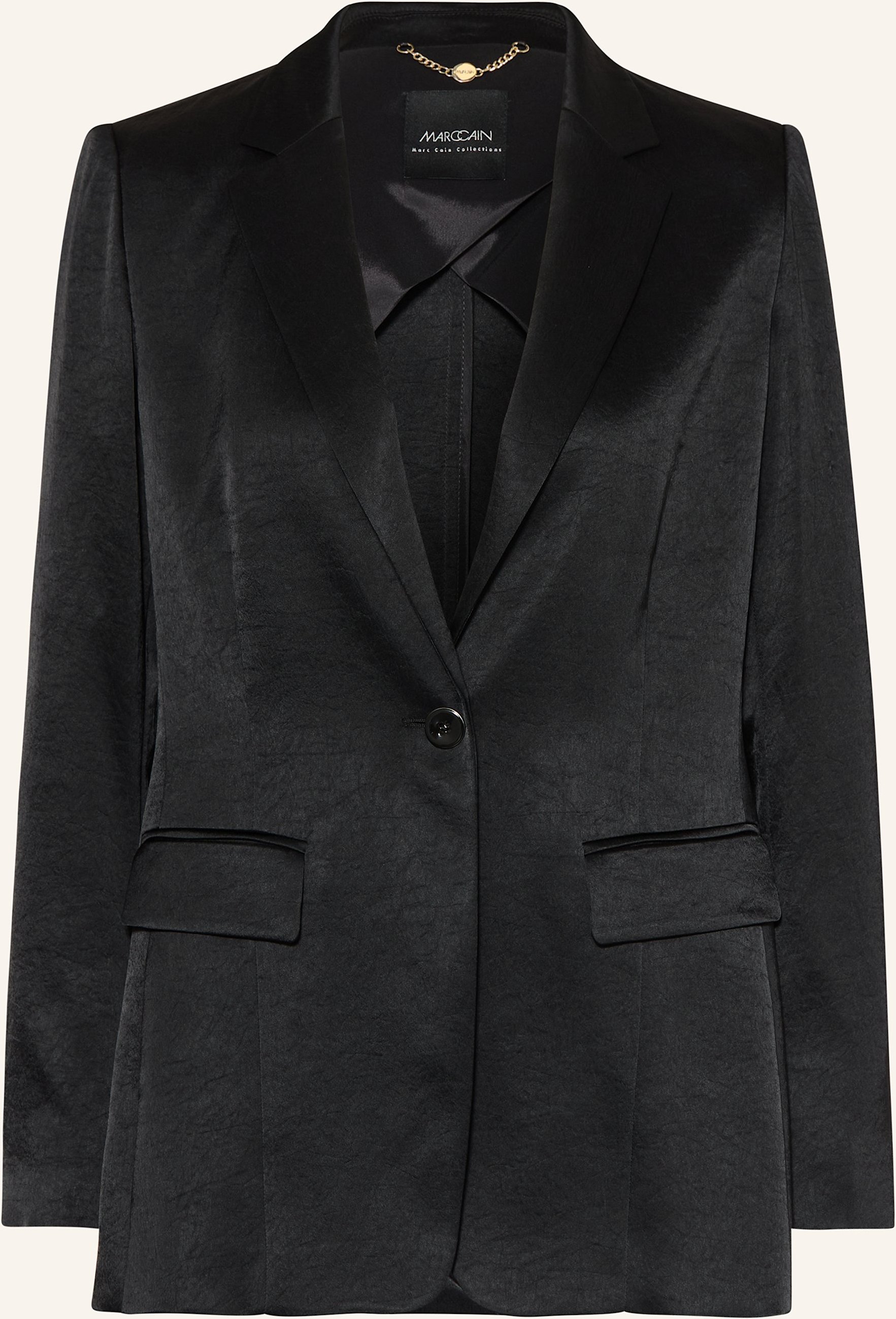 Marc Cain Satinblazer schwarz