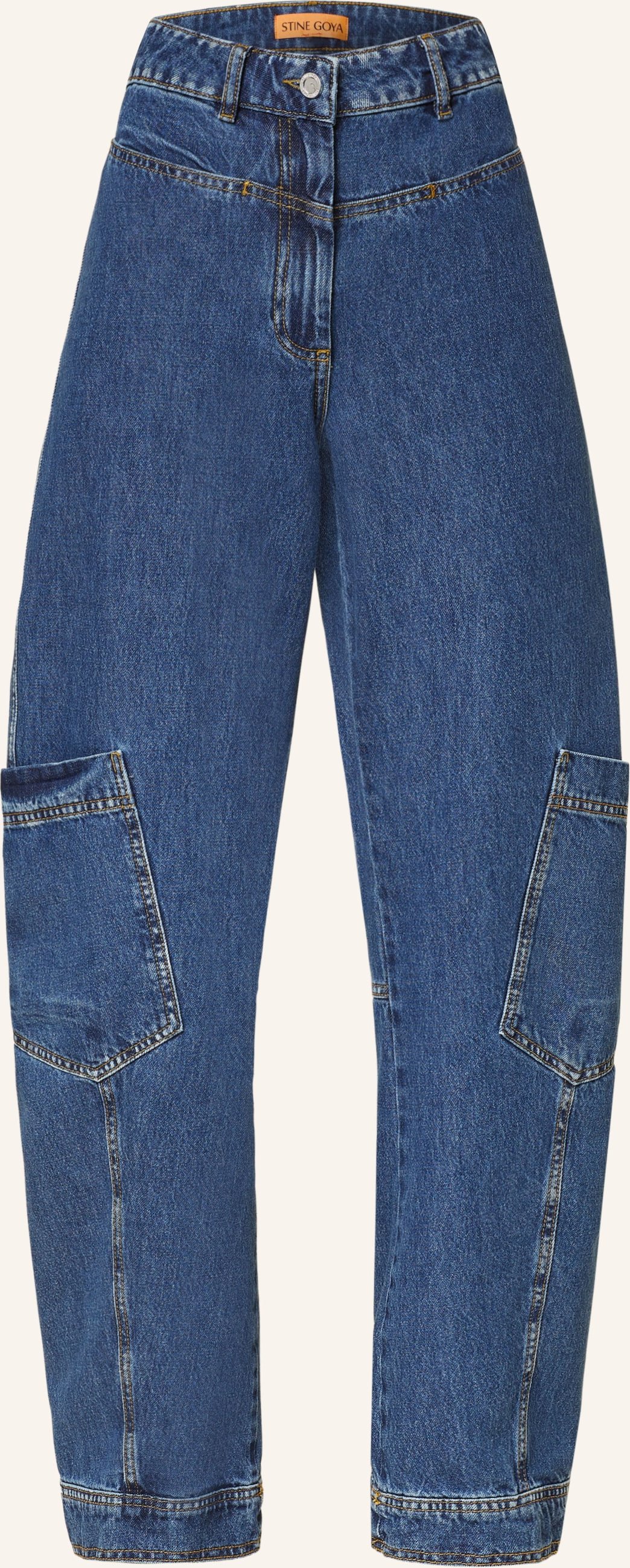 Stine Goya Mom Jeans Dion blau