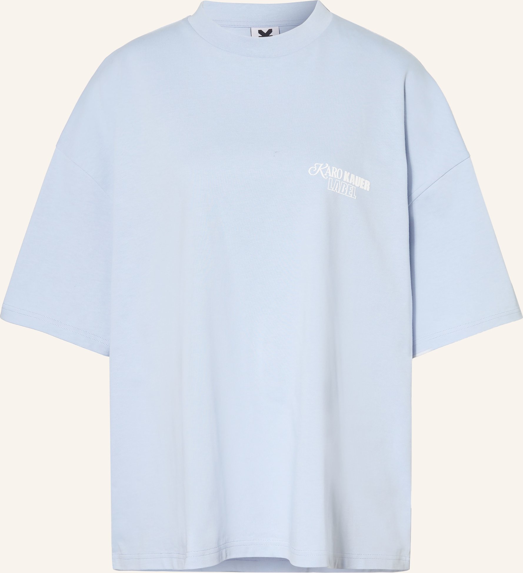 Karo Kauer T-Shirt blau