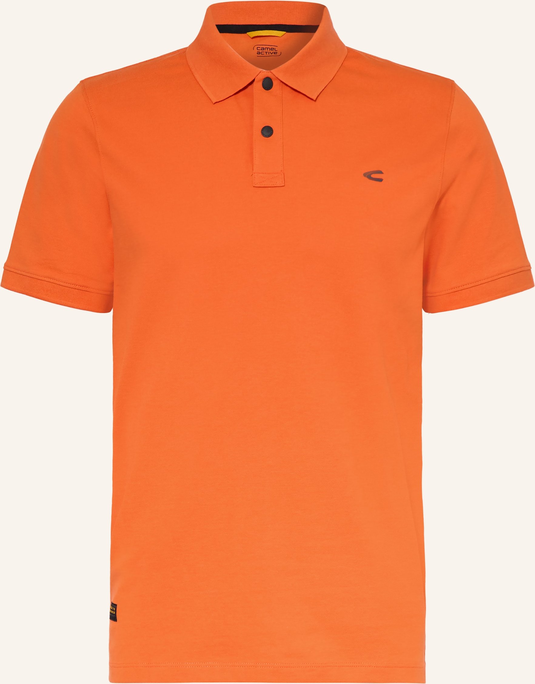 Camel Active Piqué-Poloshirt orange