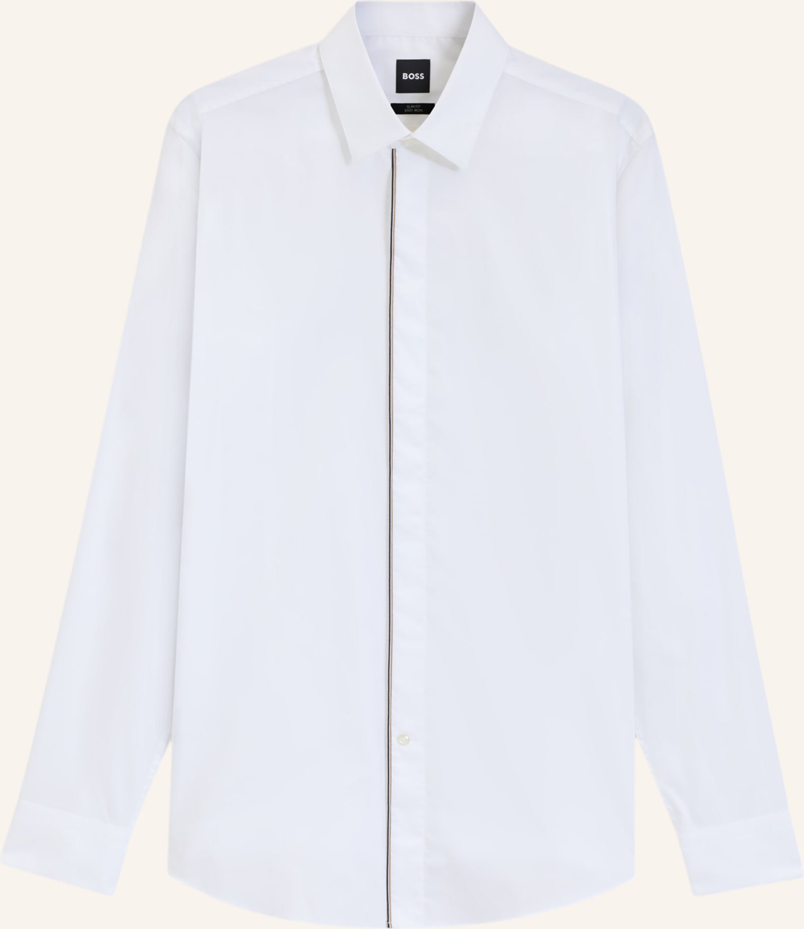 Boss Business Hemd H-Hank-party7-253 Slim Fit weiss