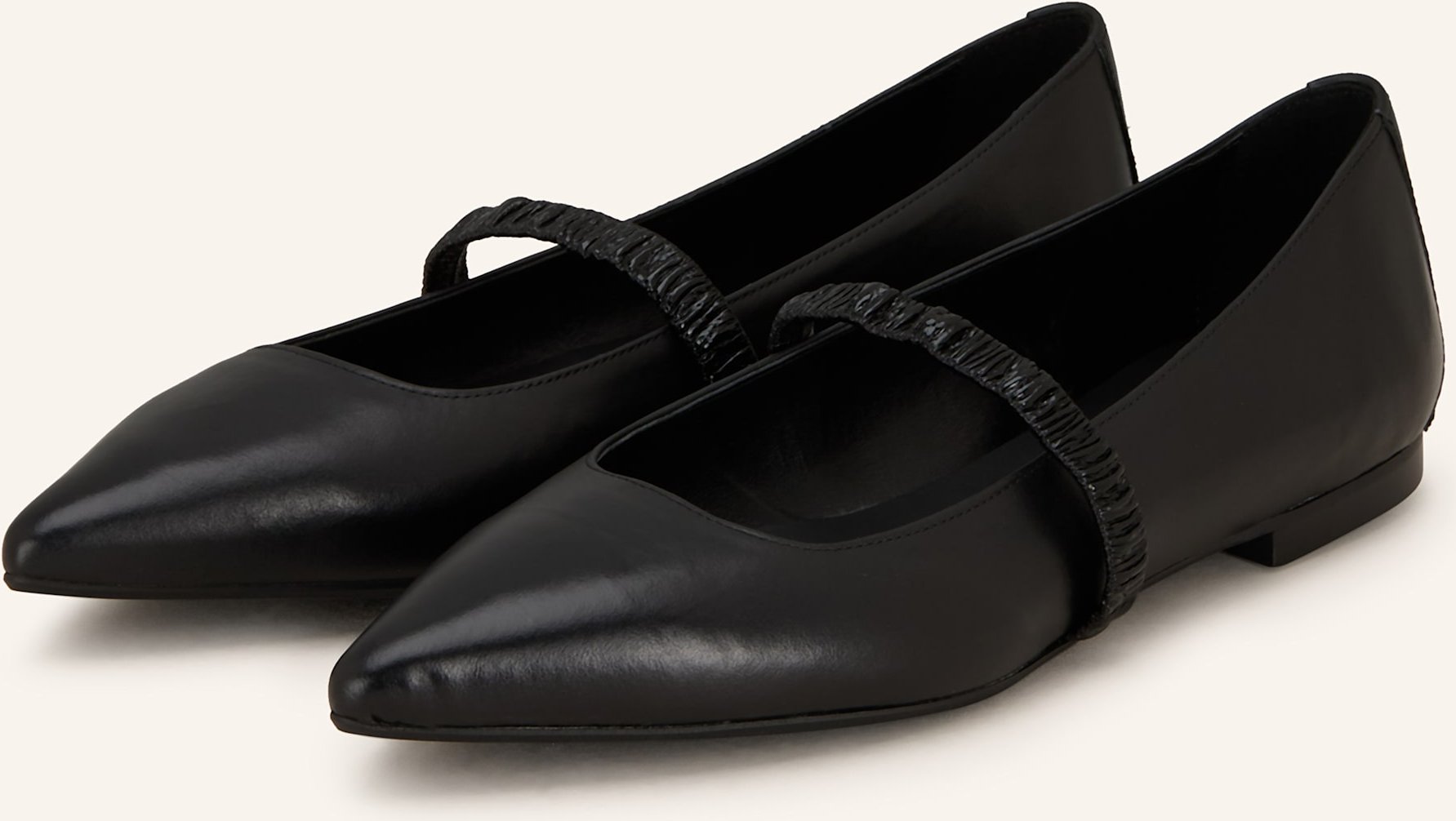 Thumbnail - Darling Harbour Mary-Jane-Ballerinas schwarz