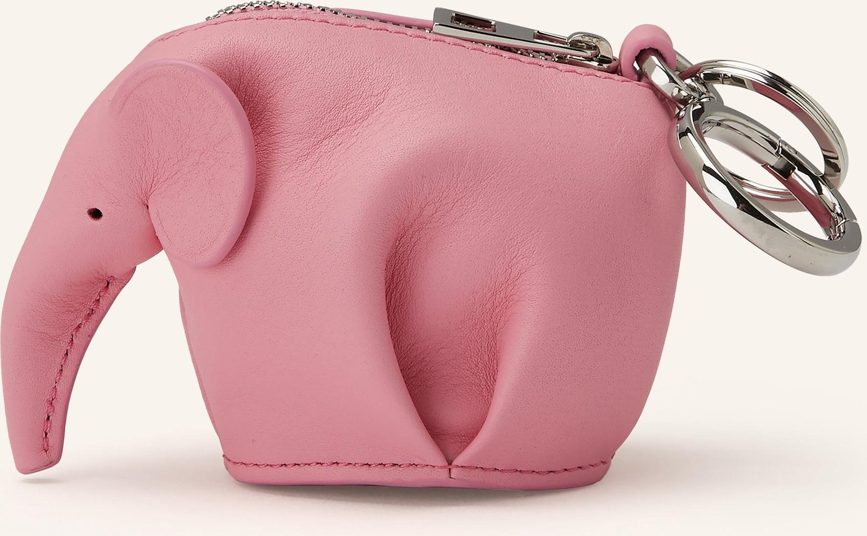 Loewe Taschenanhänger Elephant Charm pink