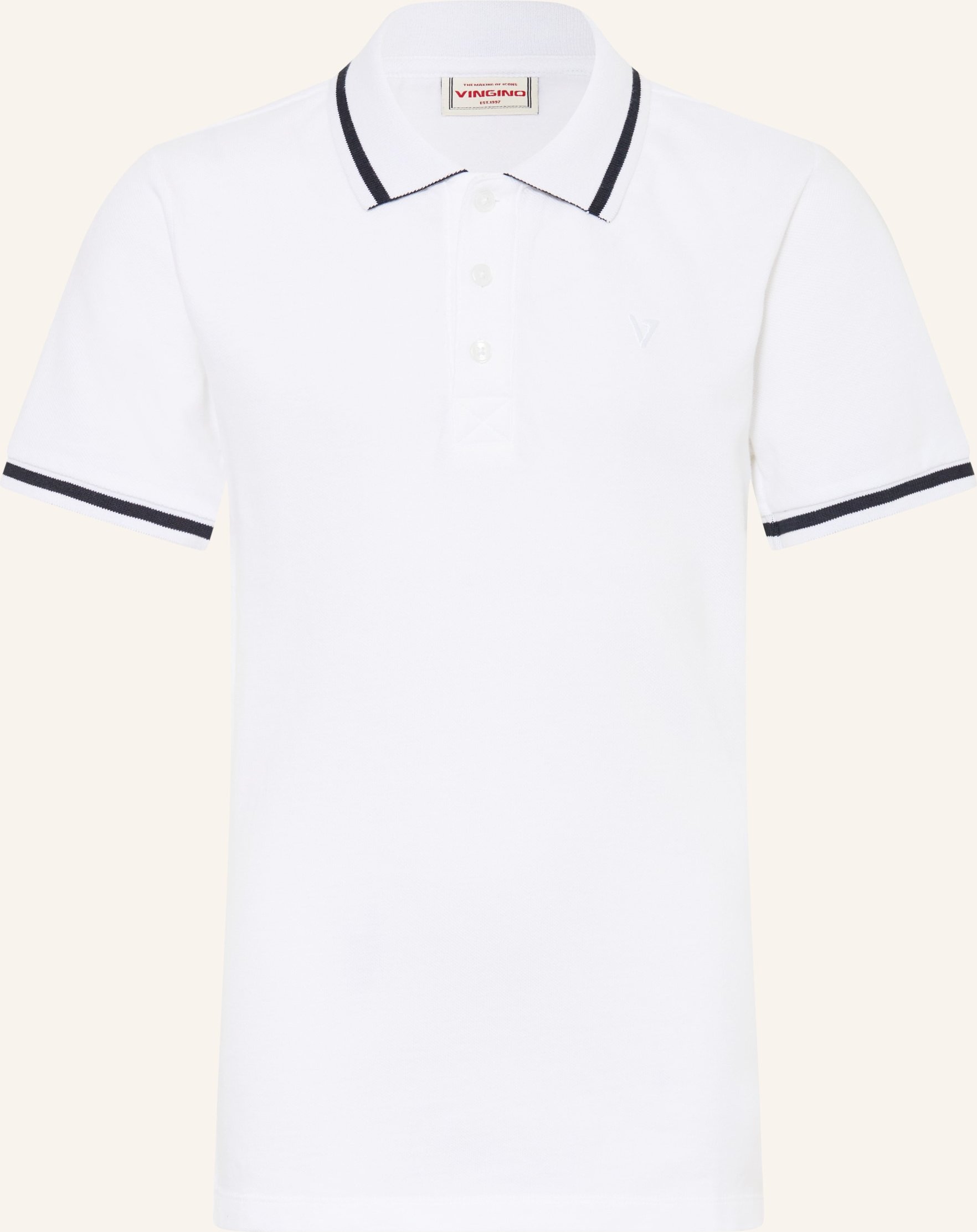 Vingino Piqué-Poloshirt weiss