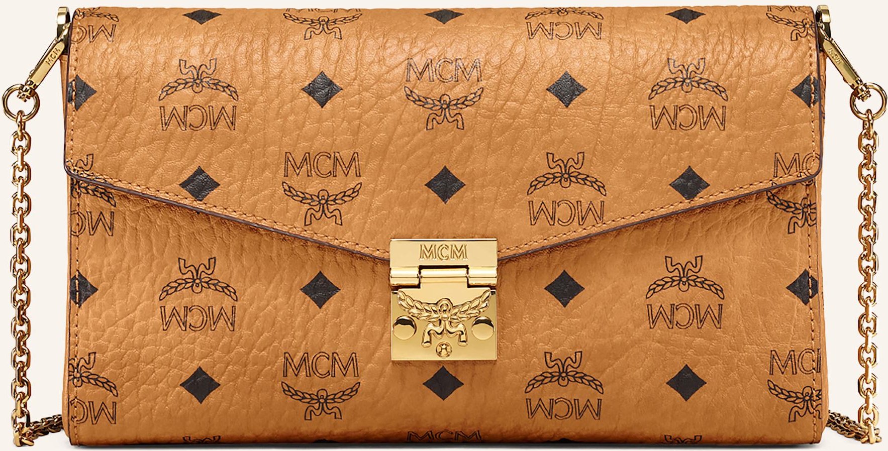 Mcm Umhängetasche Tracy Medium braun