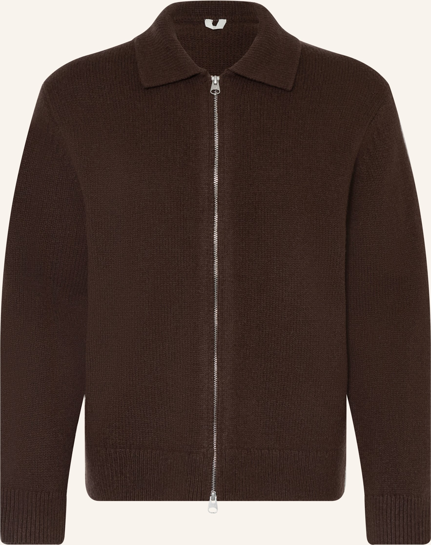 Arket Strickjacke Scarsdale braun