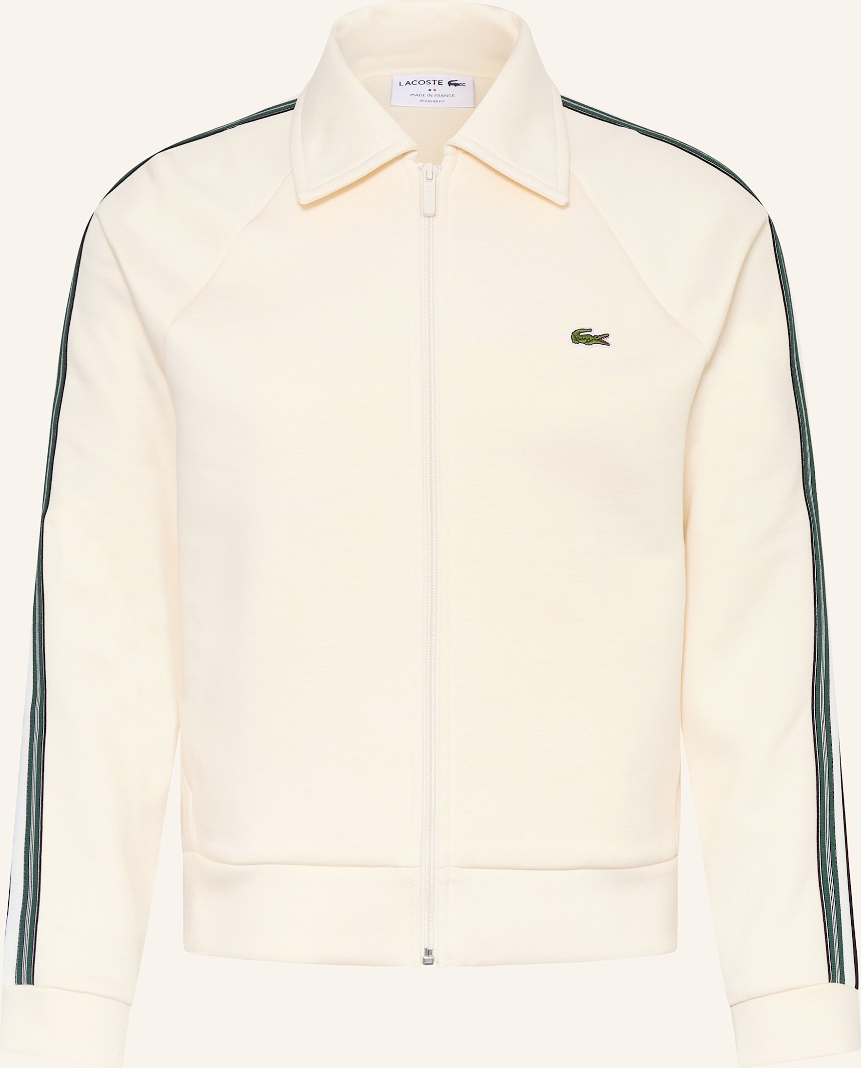 Lacoste Sweatjacke weiss