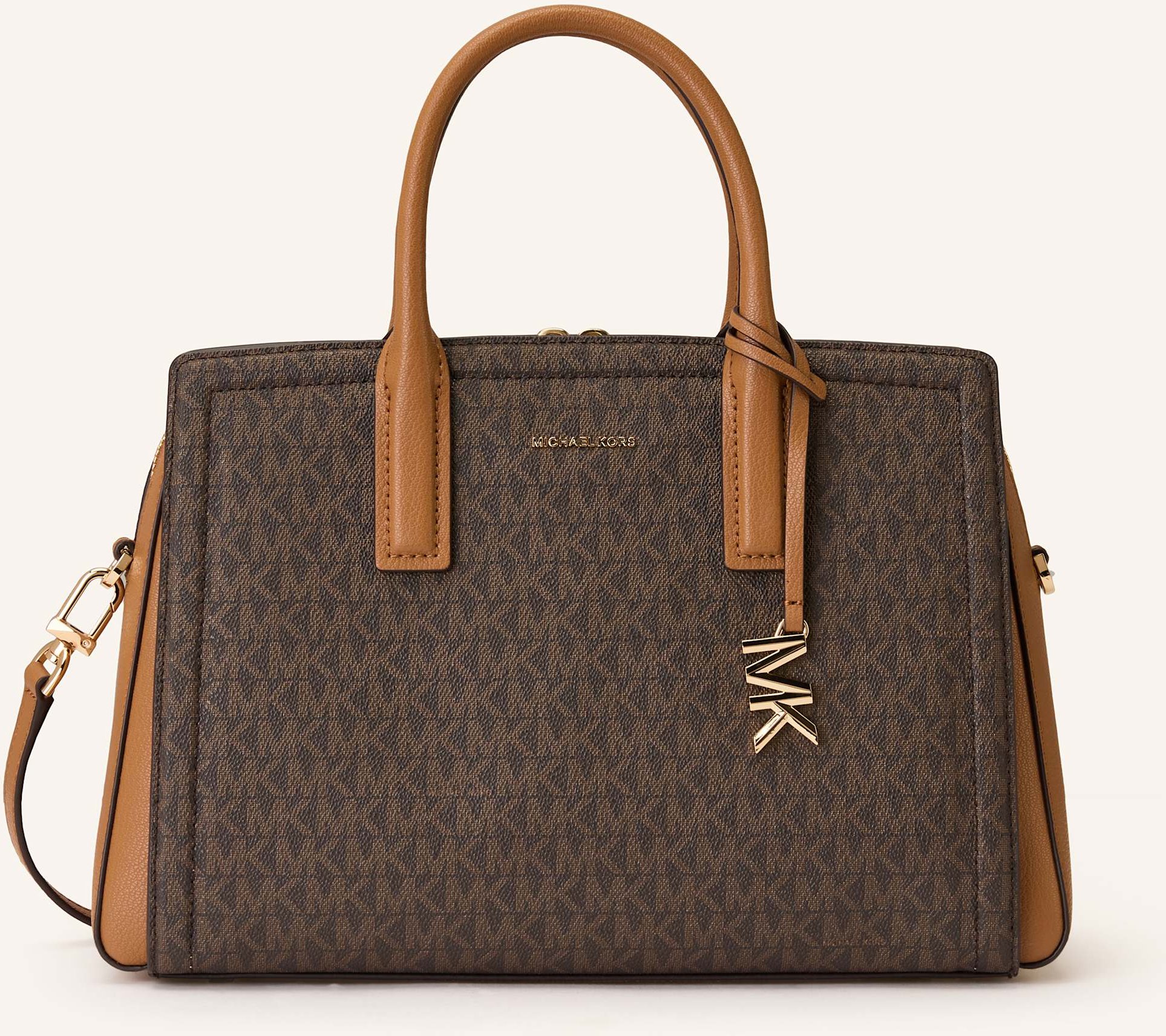 Thumbnail - Michael Kors Handtasche Laila Medium braun