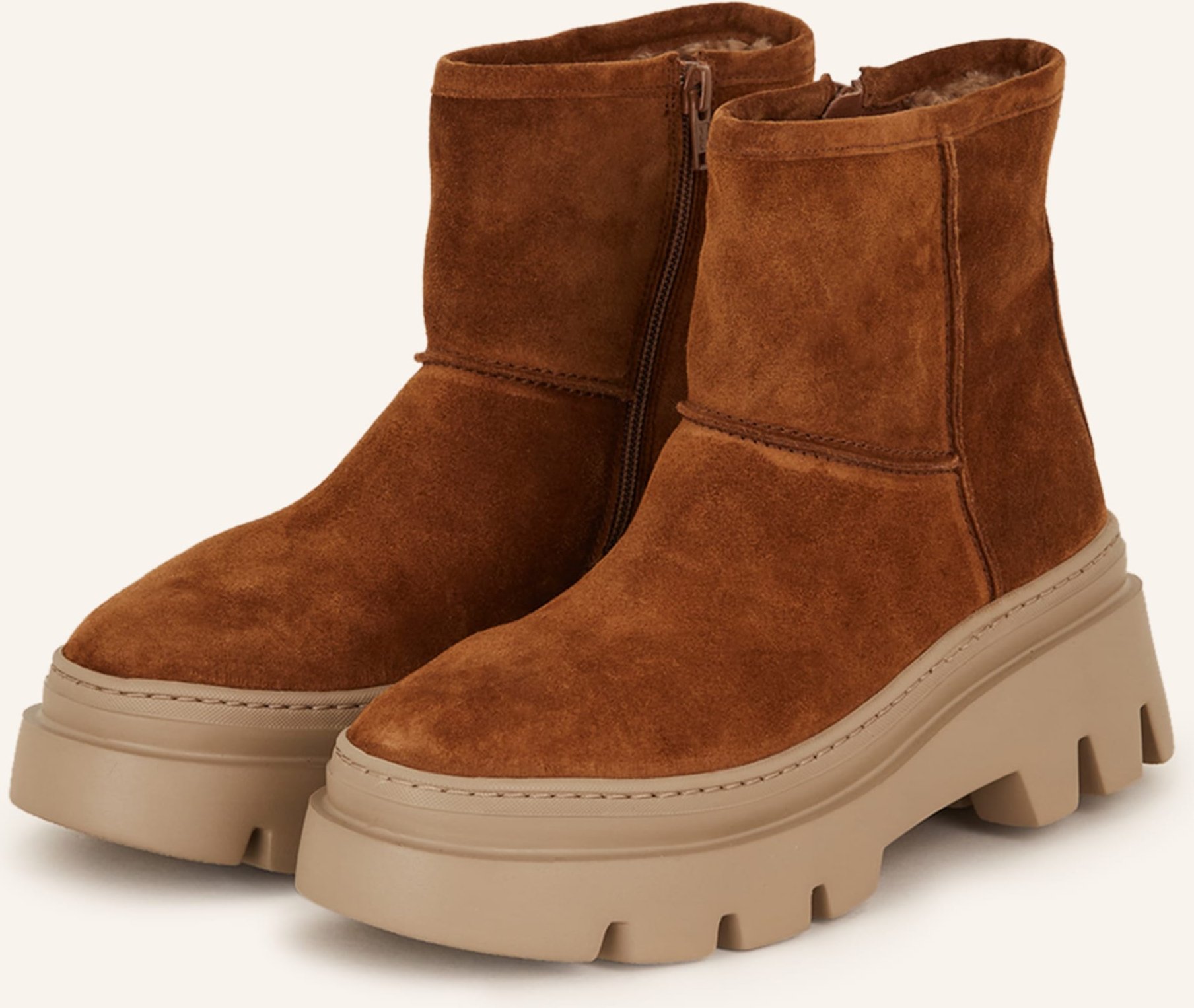 Paul Green Stiefeletten braun