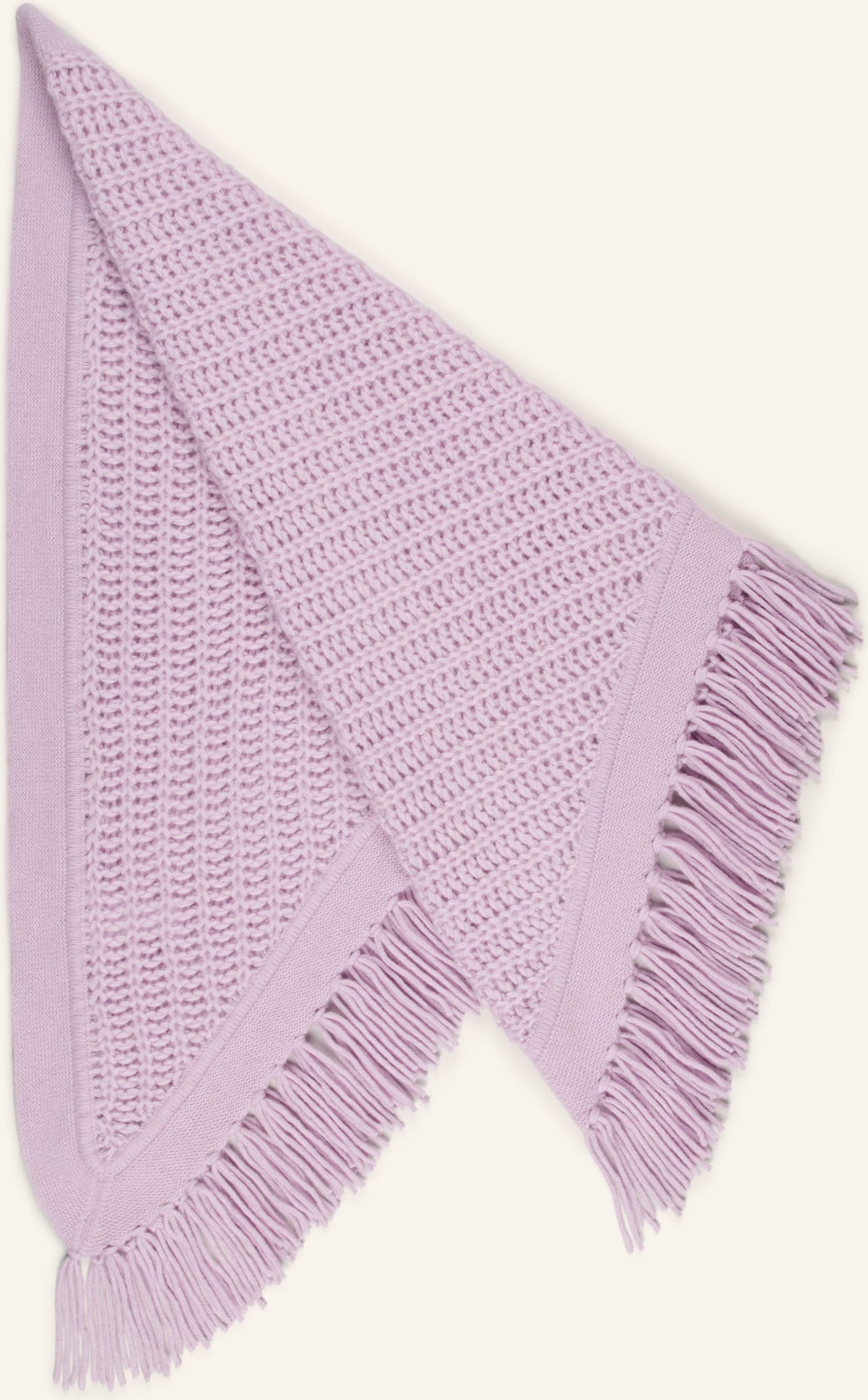 Hemisphere Dreieckstuch Mit Cashmere lila