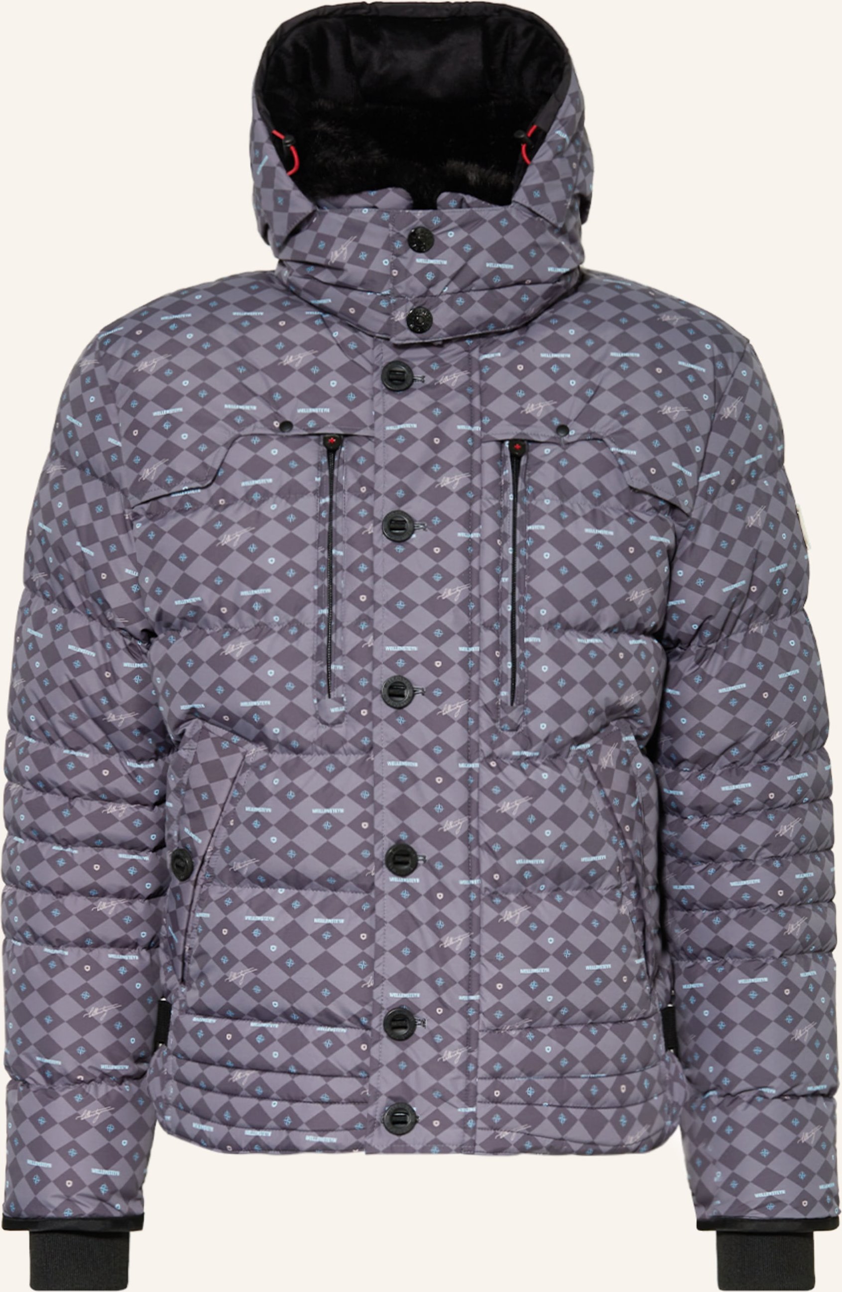 Thumbnail - Wellensteyn Steppjacke Starstream Mit Abnehmbare Kapuze Und Kunstpelz blau