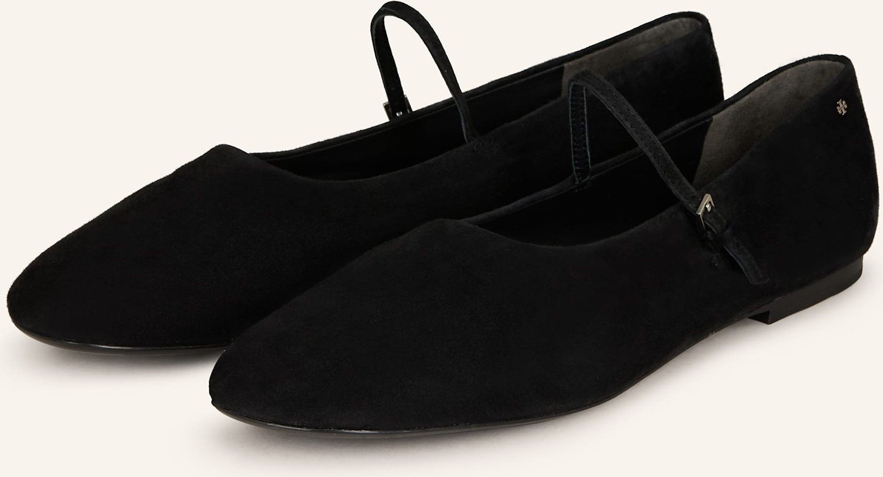 Tory Burch Mary-Jane-Ballerinas schwarz