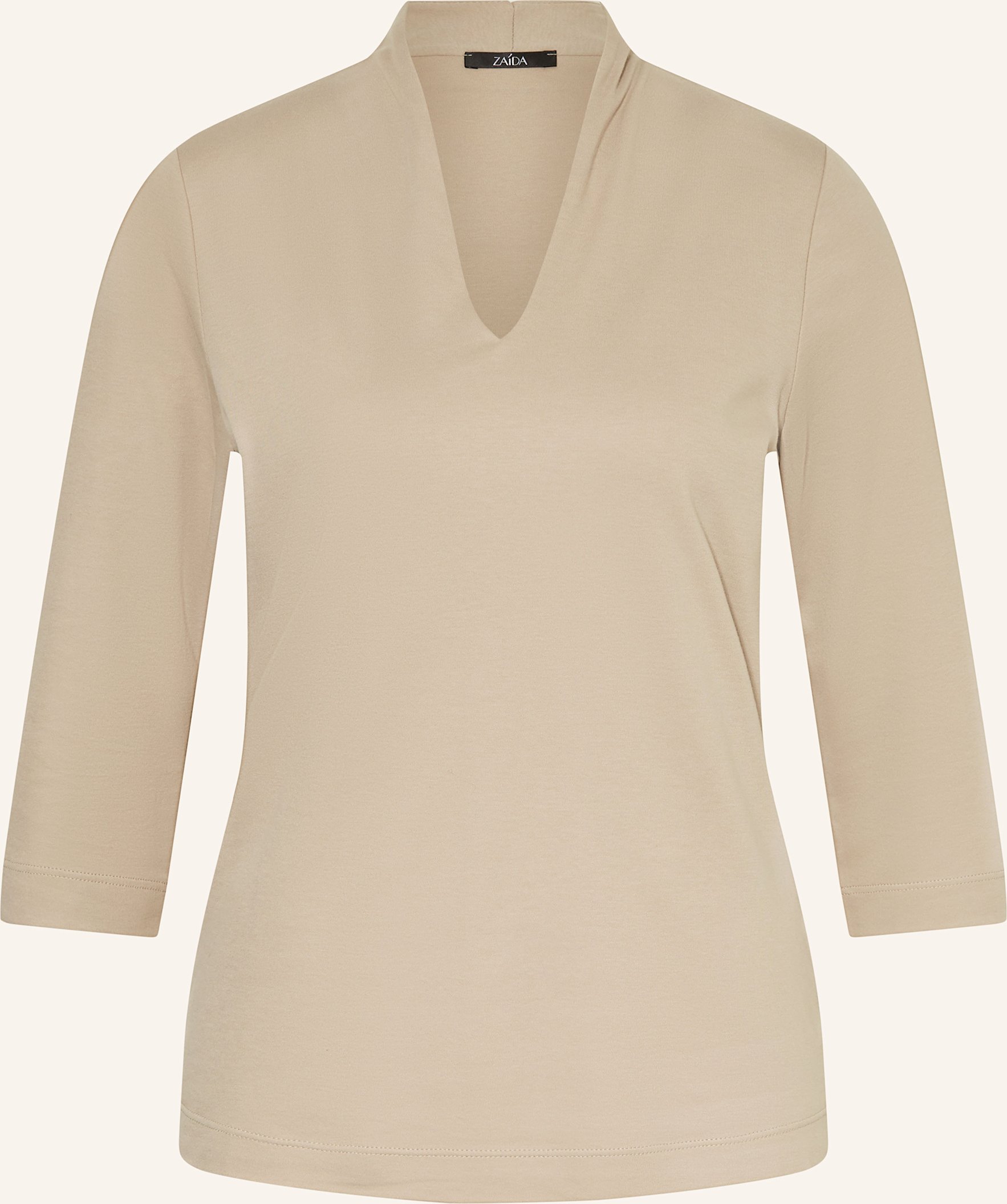 Zaída T-Shirt Mit 3/4-Arm braun