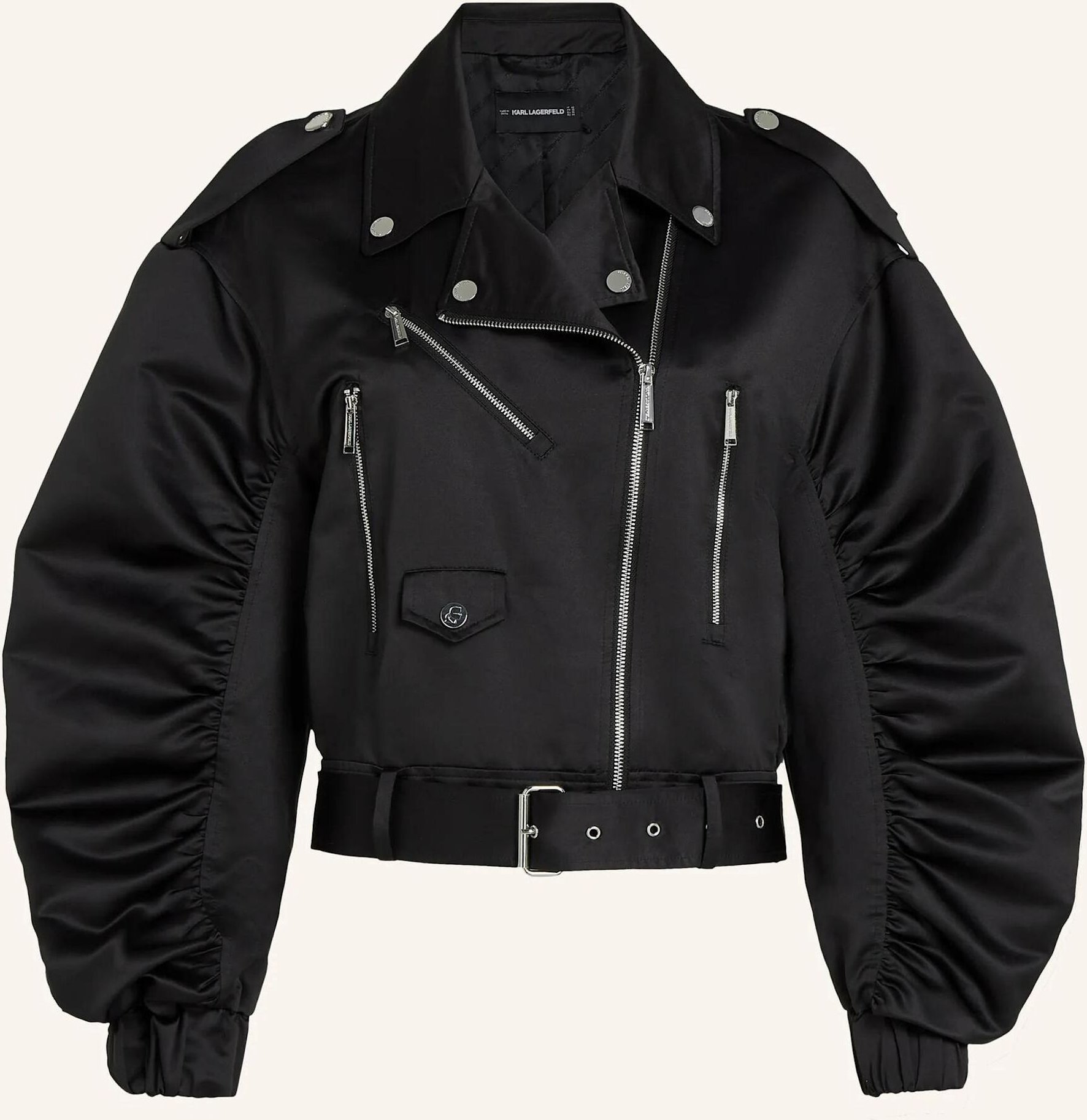 Karl Lagerfeld Bomberjacke schwarz