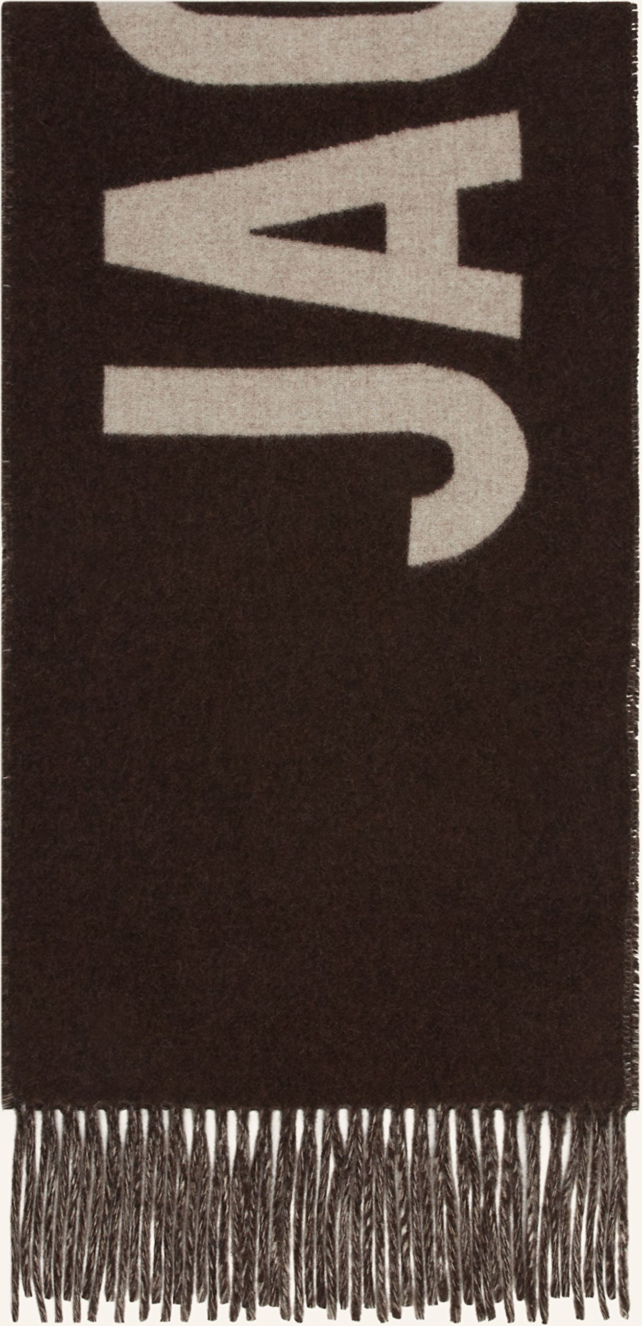 Jacquemus Schal braun